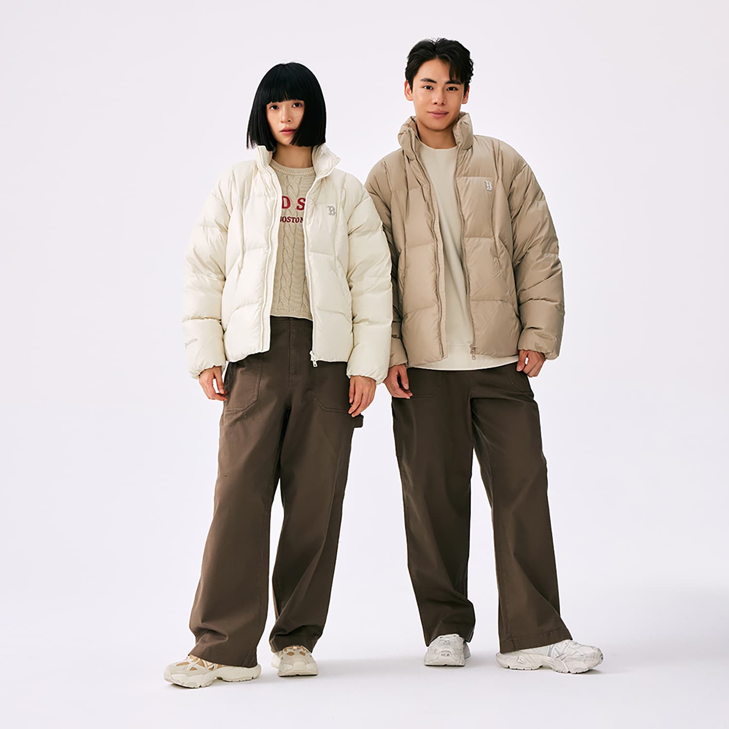 Зимняя куртка MLB Boston Red Sox Basic Collection fw25 Пуховик Унисекс - изображение 7
