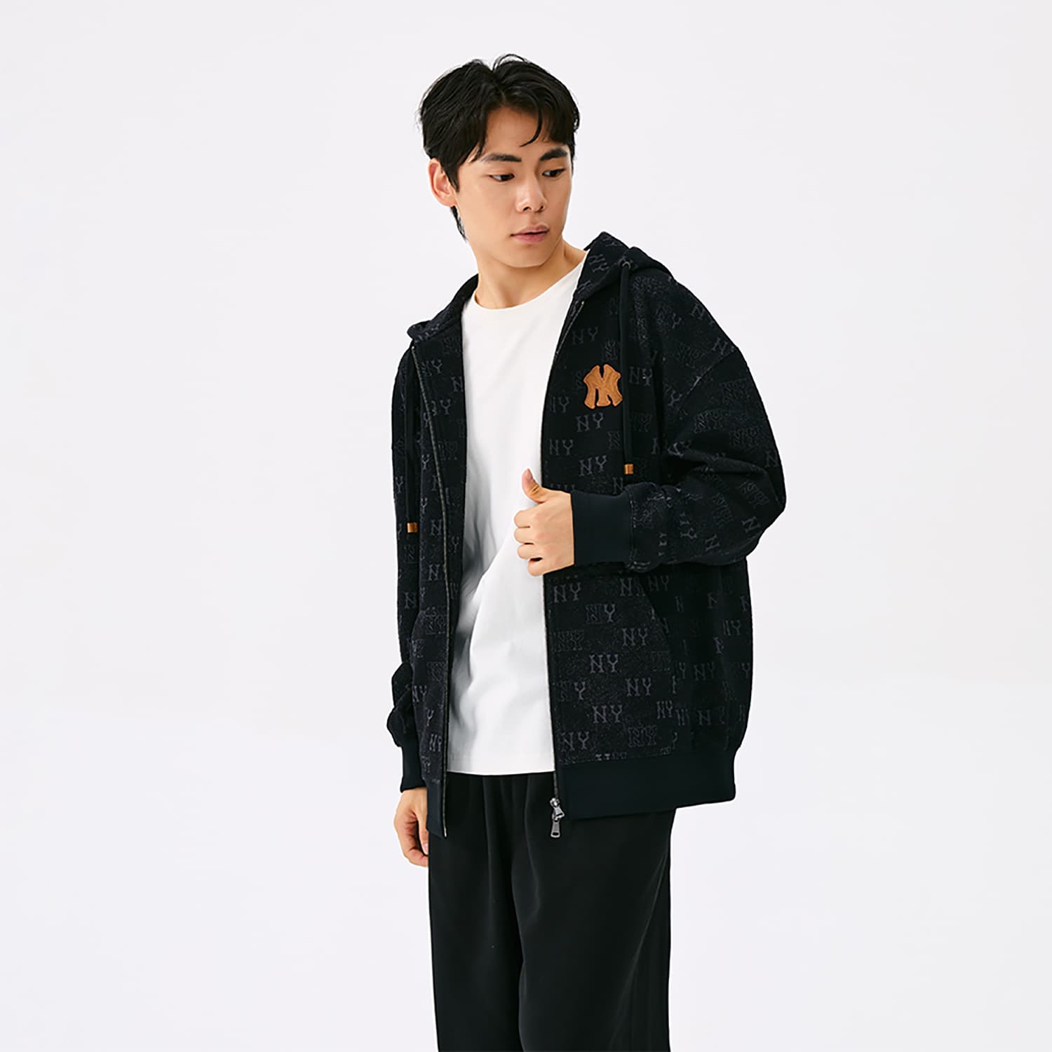 Худи MLB MONOGRAM 25FW Толстовка Унисекс - изображение 5