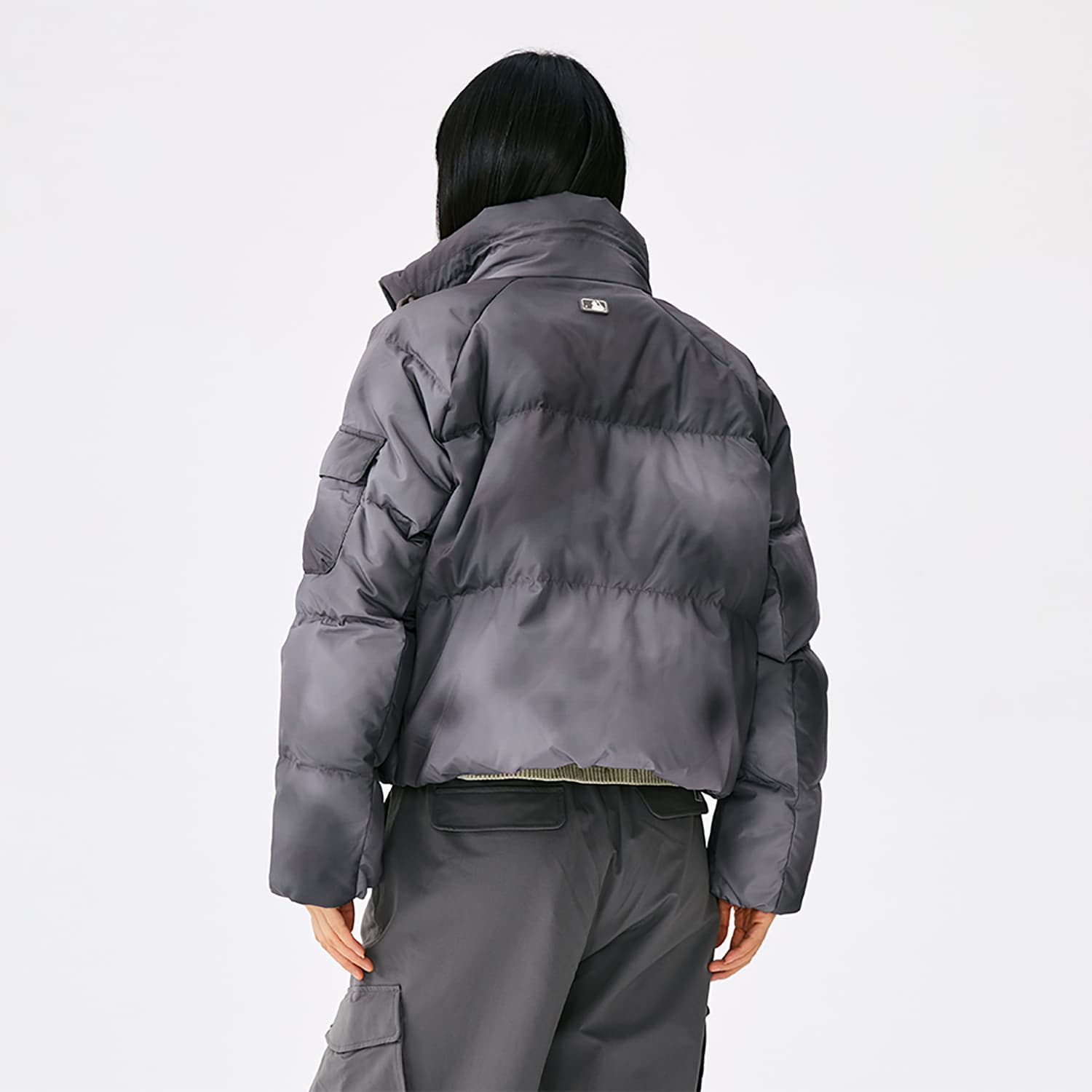 Пуховик MLB New York Yankees Basic Collection 25FW Пуховик Женский - изображение 3