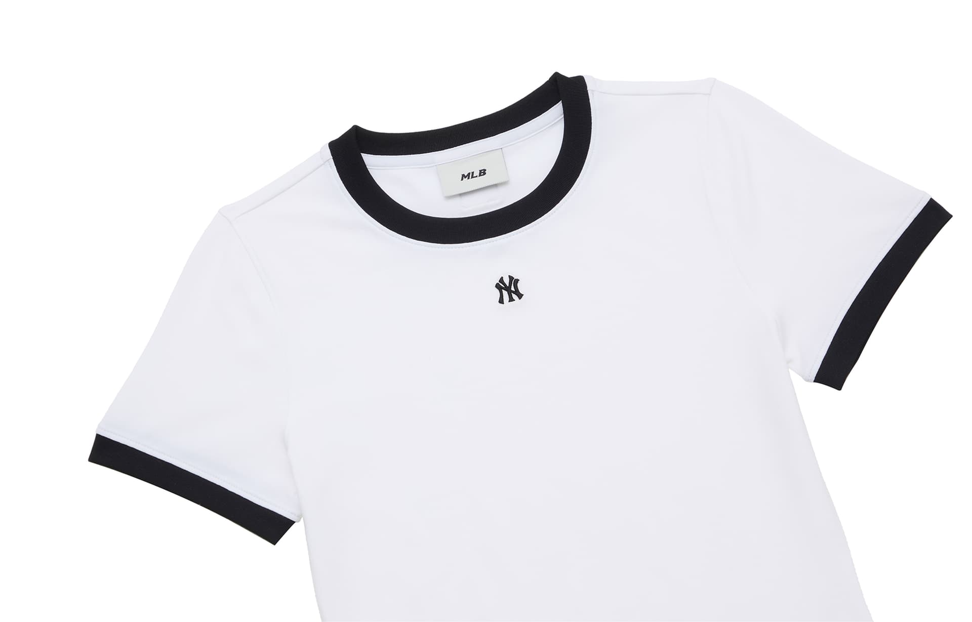 Платье MLB New York Yankees Basic Collection SS26 Короткое платье с короткими рукавами для женщин - изображение 3