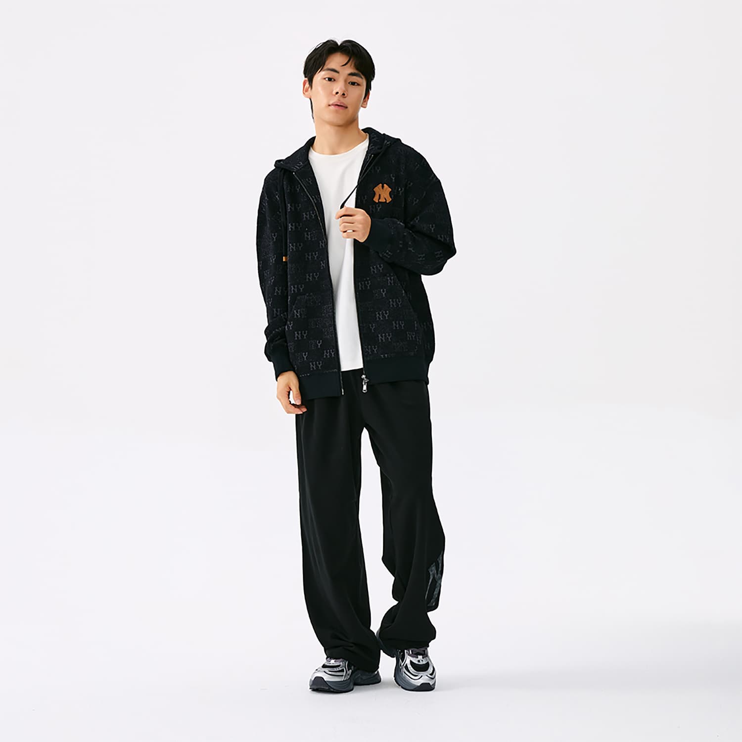 Худи MLB MONOGRAM 25FW Толстовка Унисекс - изображение 3