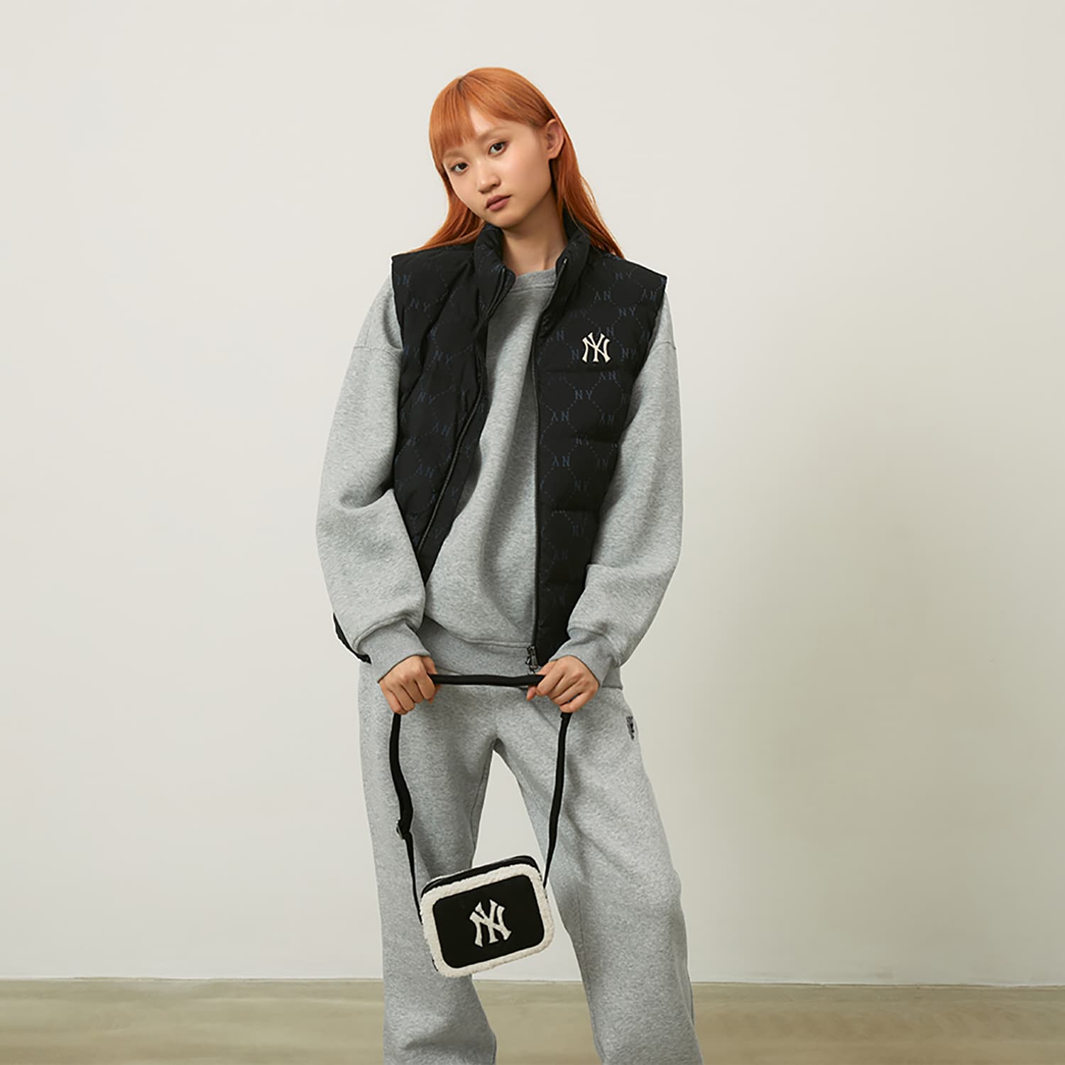 Сумка через плечо MLB Crossbody Bag Unisex Black MLB Кроссбоди Сумка Унисекс Черная - изображение 7