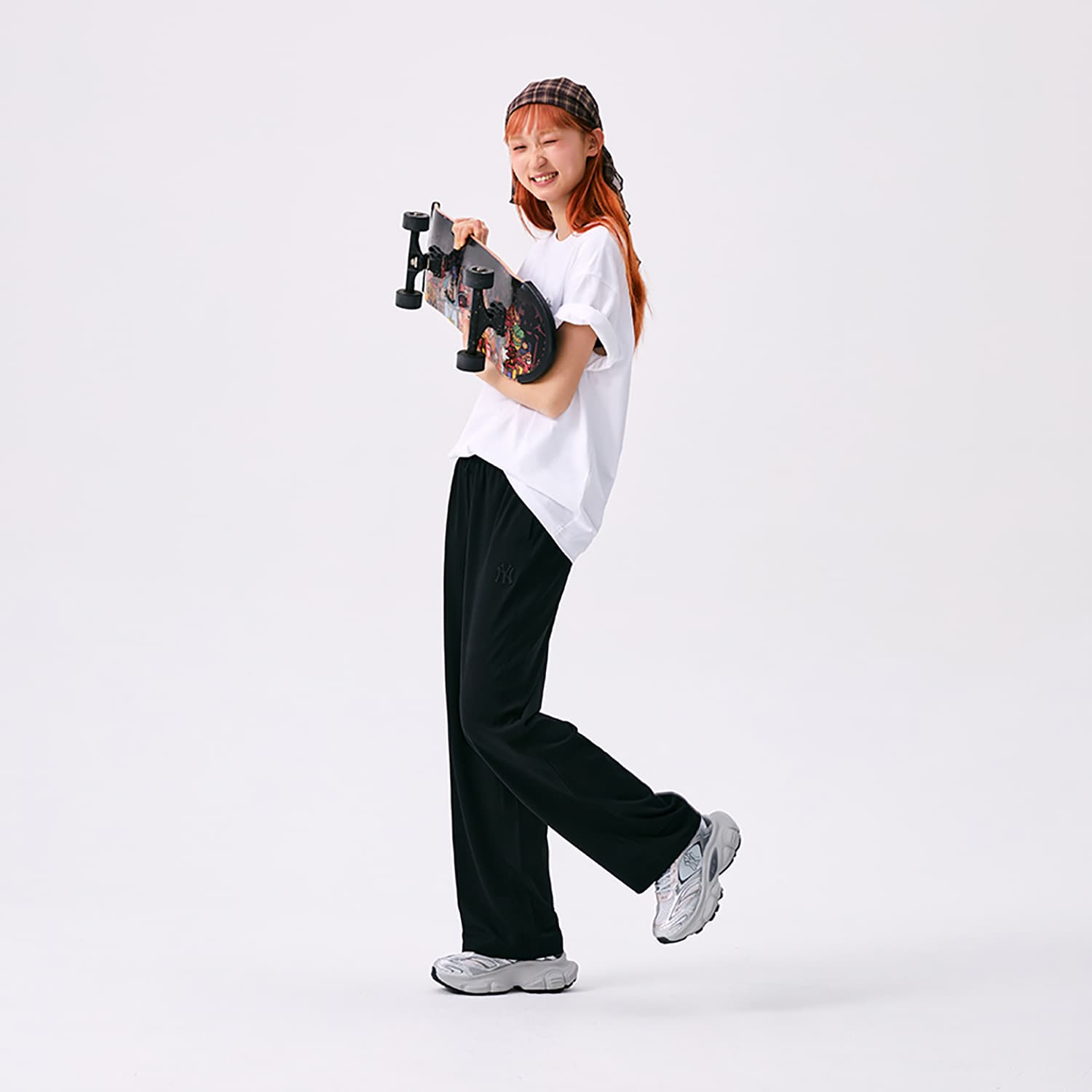 Штаны MLB New York Yankees Basic Collection SS25 Повседневные штаны Унисекс Черные - изображение 6