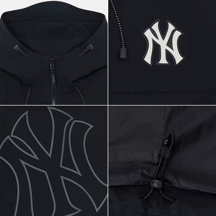Куртка mlb New York Yankees Basic Collection SS26 Ветрозащитный Куртка Унисекс - изображение 3