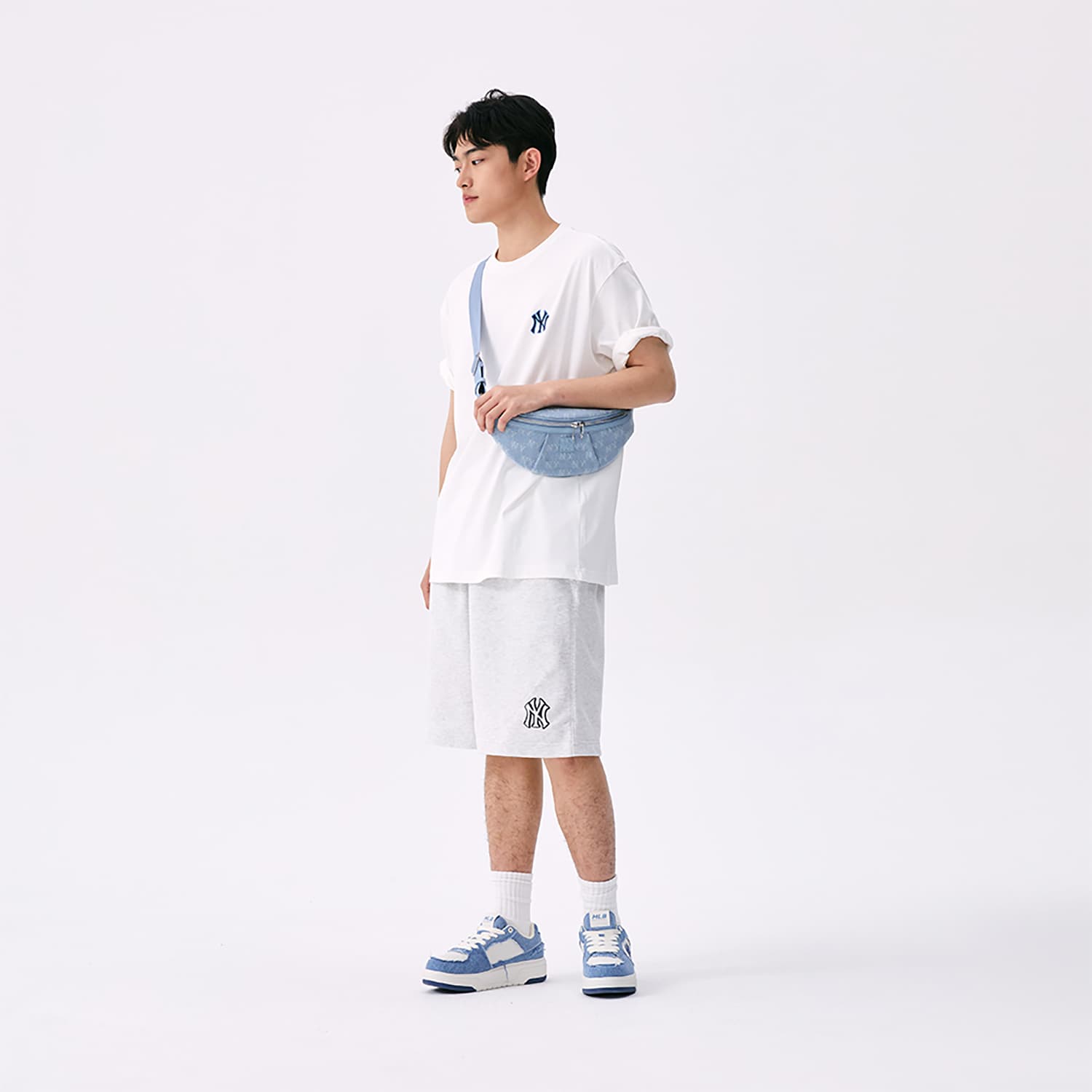 Поясная сумка MLB New York Yankees Monogram Хлопок Волокно - изображение 6