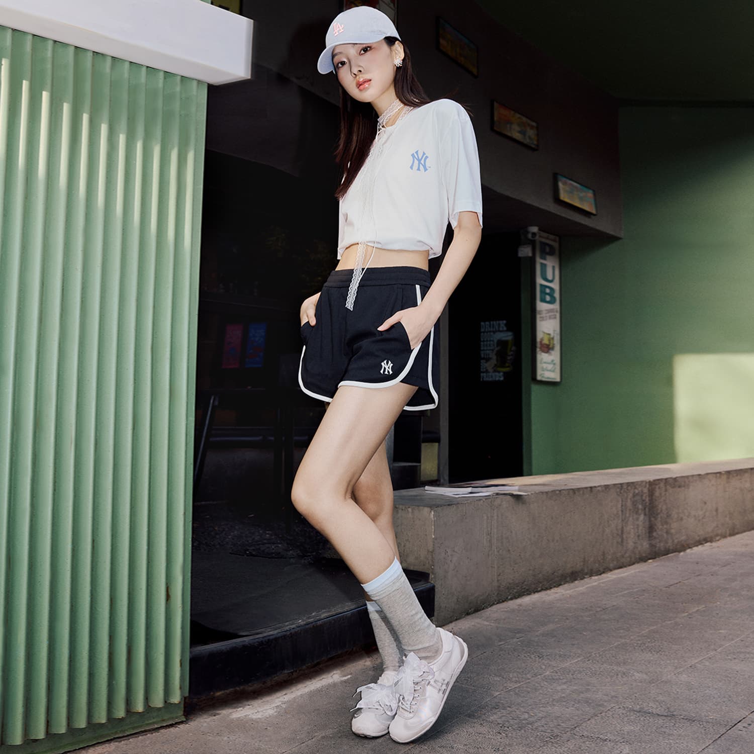 Кроссовки MLB Los Angeles Dodgers Лоу-топы Кеды немецкой армии (GAT) Women's Silver - изображение 6