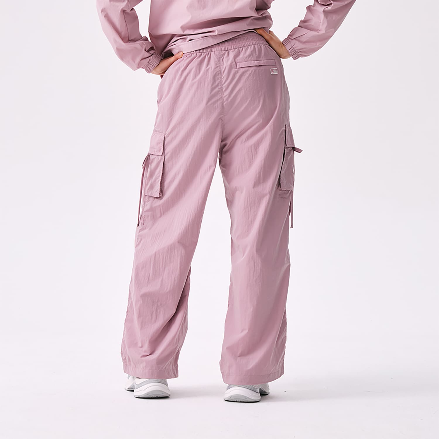 MLB Boston Red Sox Basic Collection SSS25 Карго Брюки Женские Фотиния Серый Фиолетовый - изображение 3