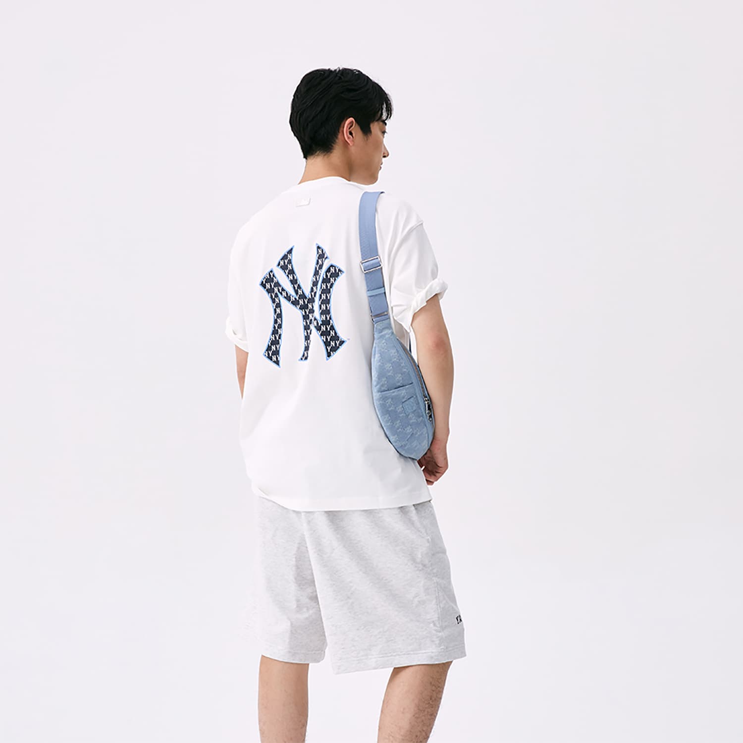 Поясная сумка MLB New York Yankees Monogram Хлопок Волокно - изображение 4