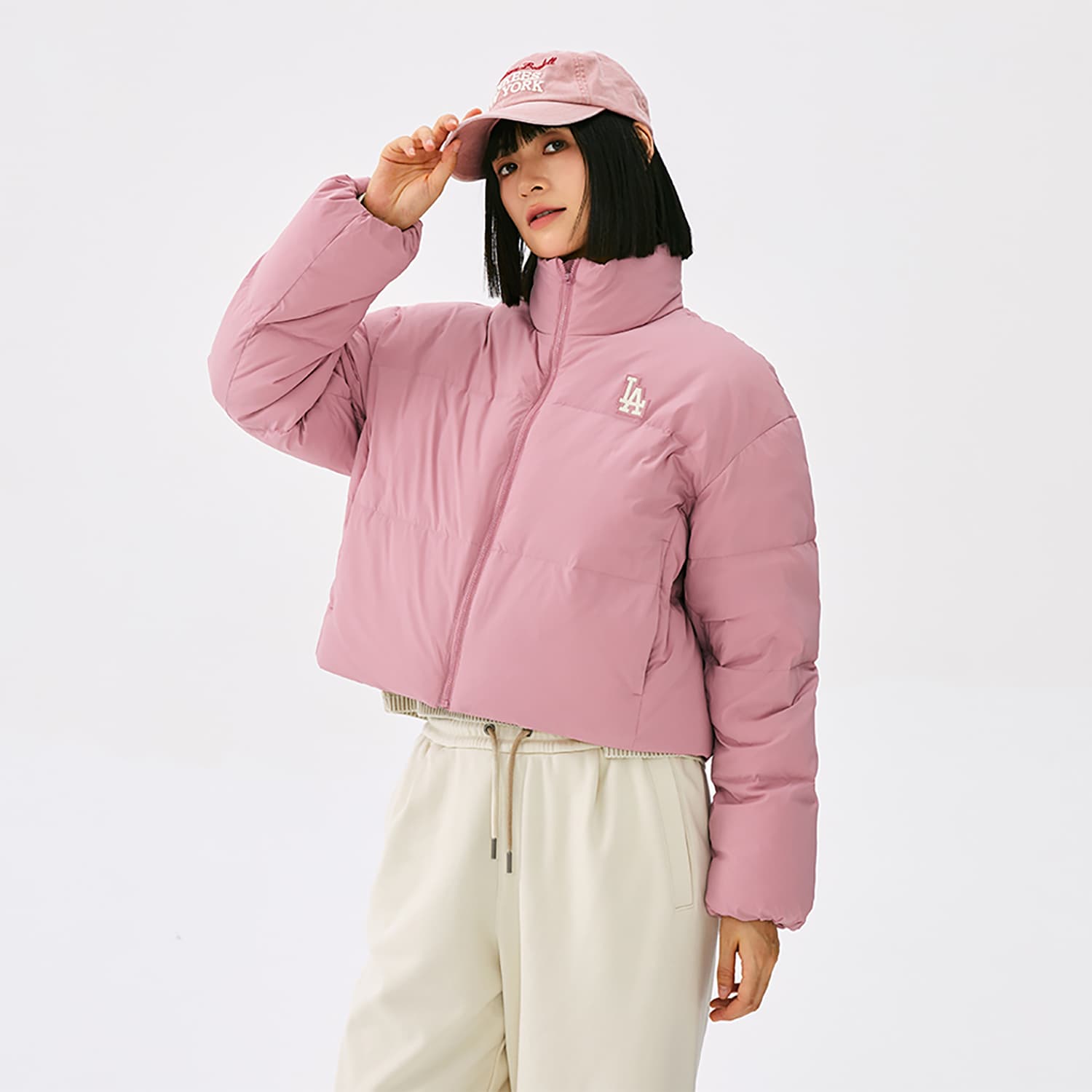 Пуховик MLB Los Angeles Dodgers Basic Collection FW25 Пуховик Женский - изображение 4
