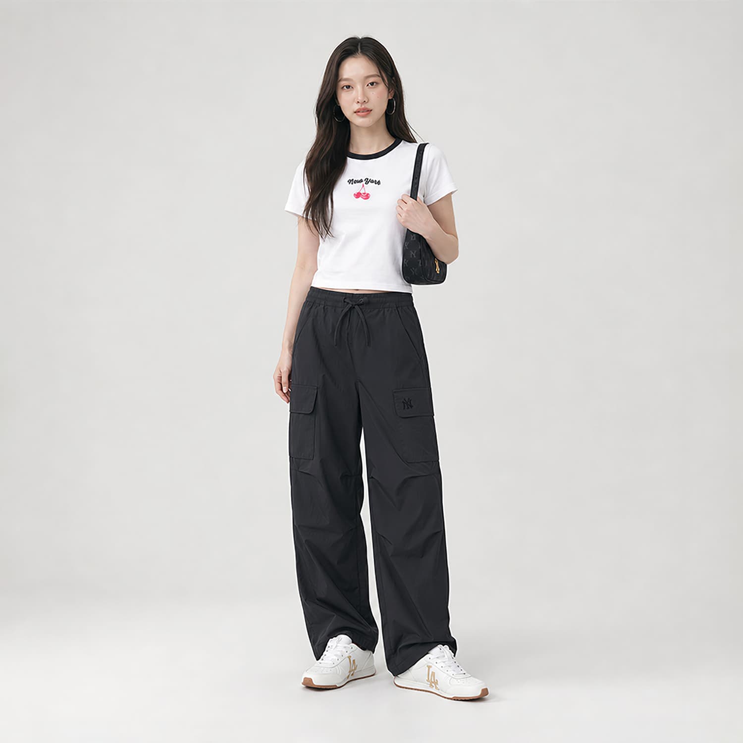 Штаны MLB New York Yankees Basic Collection SS26 Повседневные штаны Женские - изображение 3