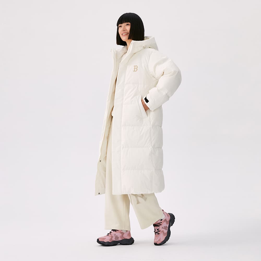 Зимняя куртка MLB Boston Red Sox Basic Collection FW25 Пуховик Унисекс - изображение 6