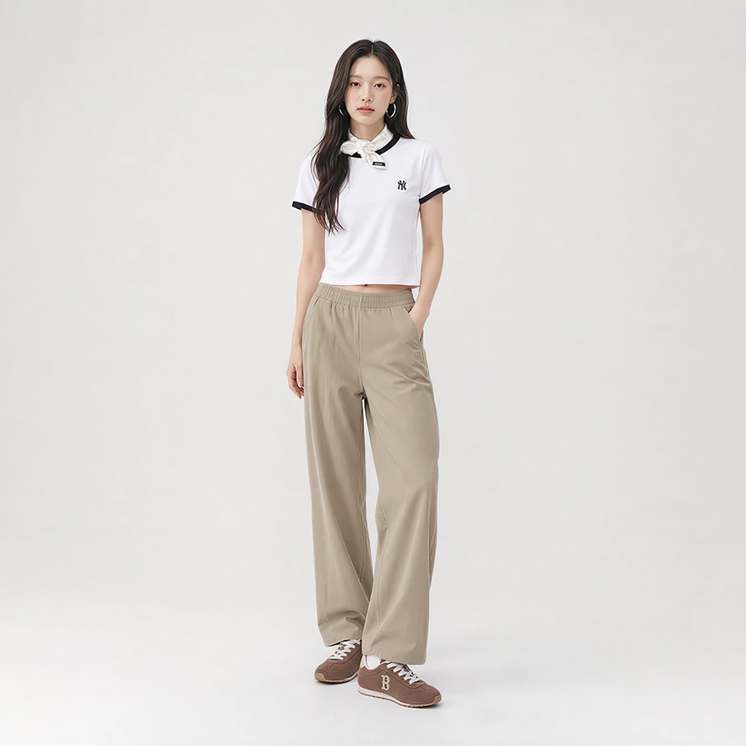 Штаны MLB Boston Red Sox Basic Collection SS26 Повседневные брюки Унисекс - изображение 4