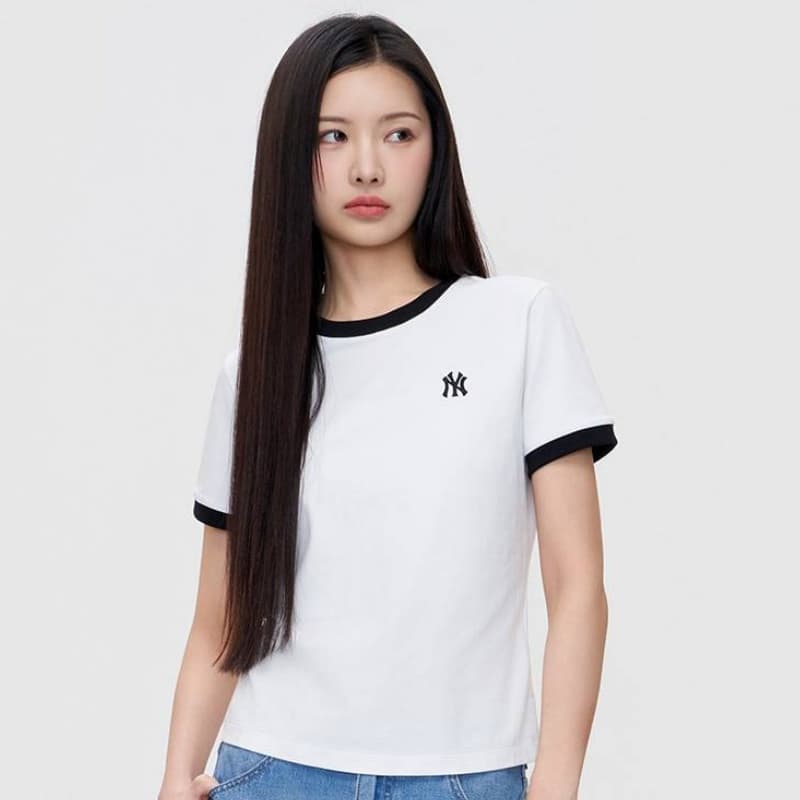 Футболка MLB New York Yankees Basic Collection T-рубашка Женская - изображение 4