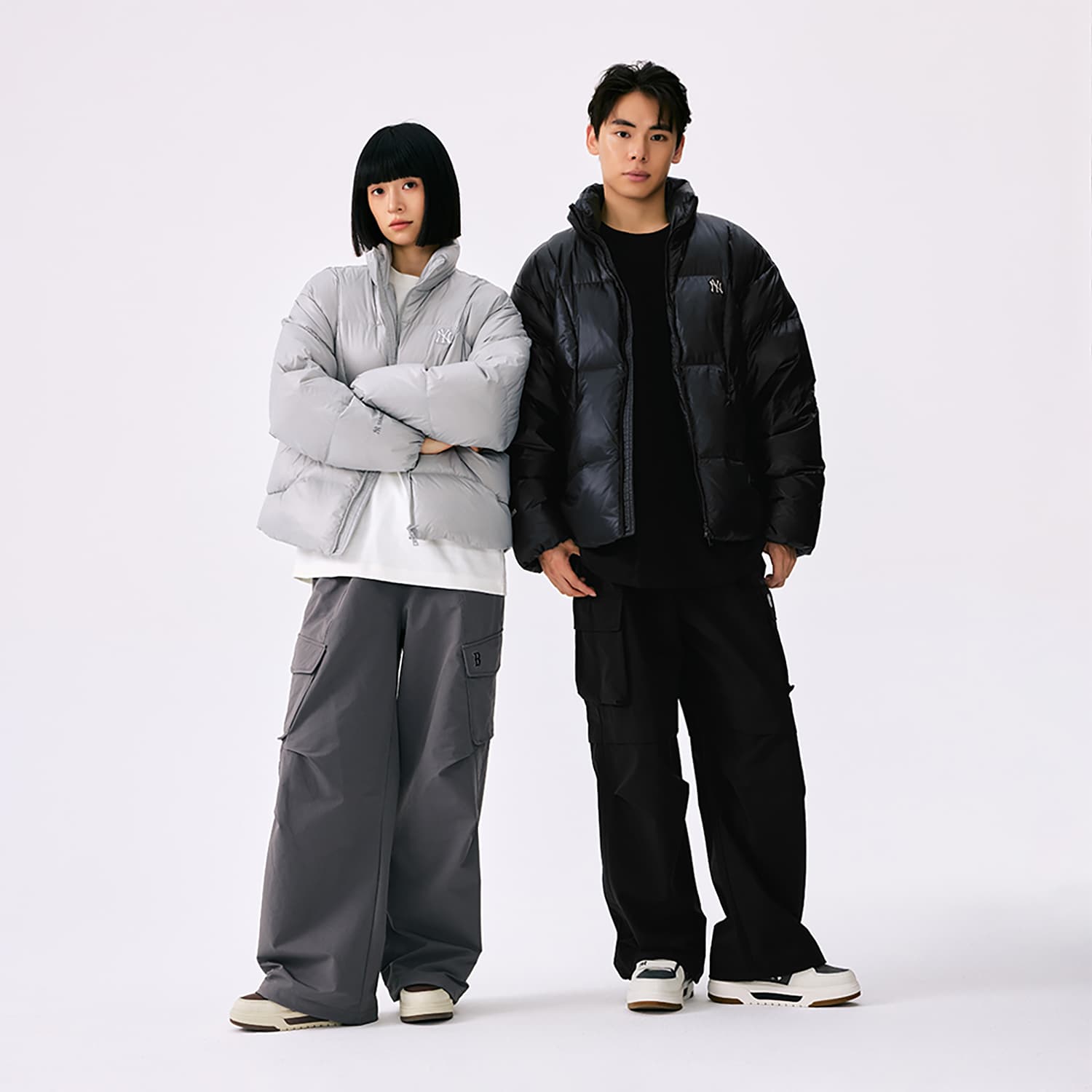 Зимняя куртка MLB New York Yankees Basic Collection FW25 Пуховик Унисекс - изображение 7