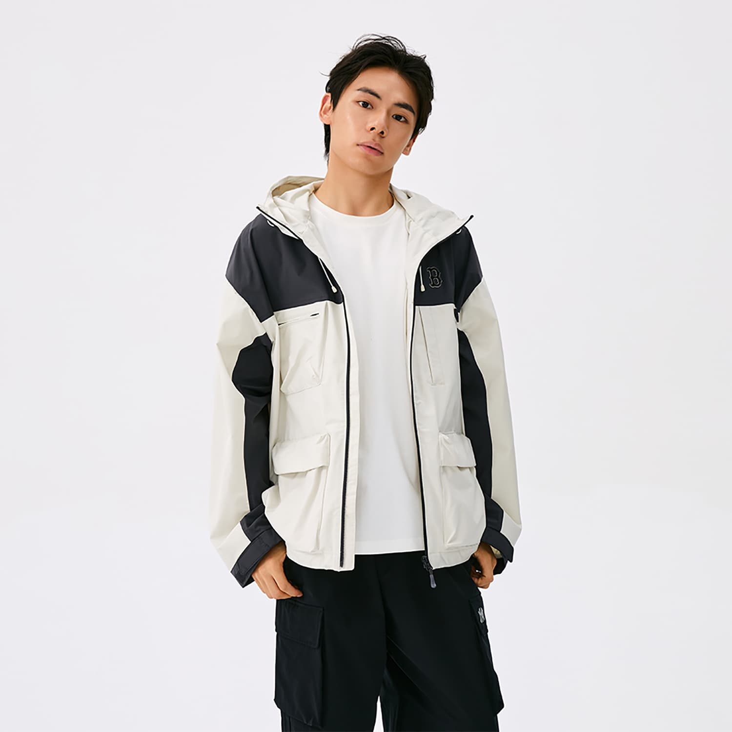 Куртка MLB Boston Red Sox Basic Collection 25FW Куртка Унисекс Глубокий Сливовый - изображение 3