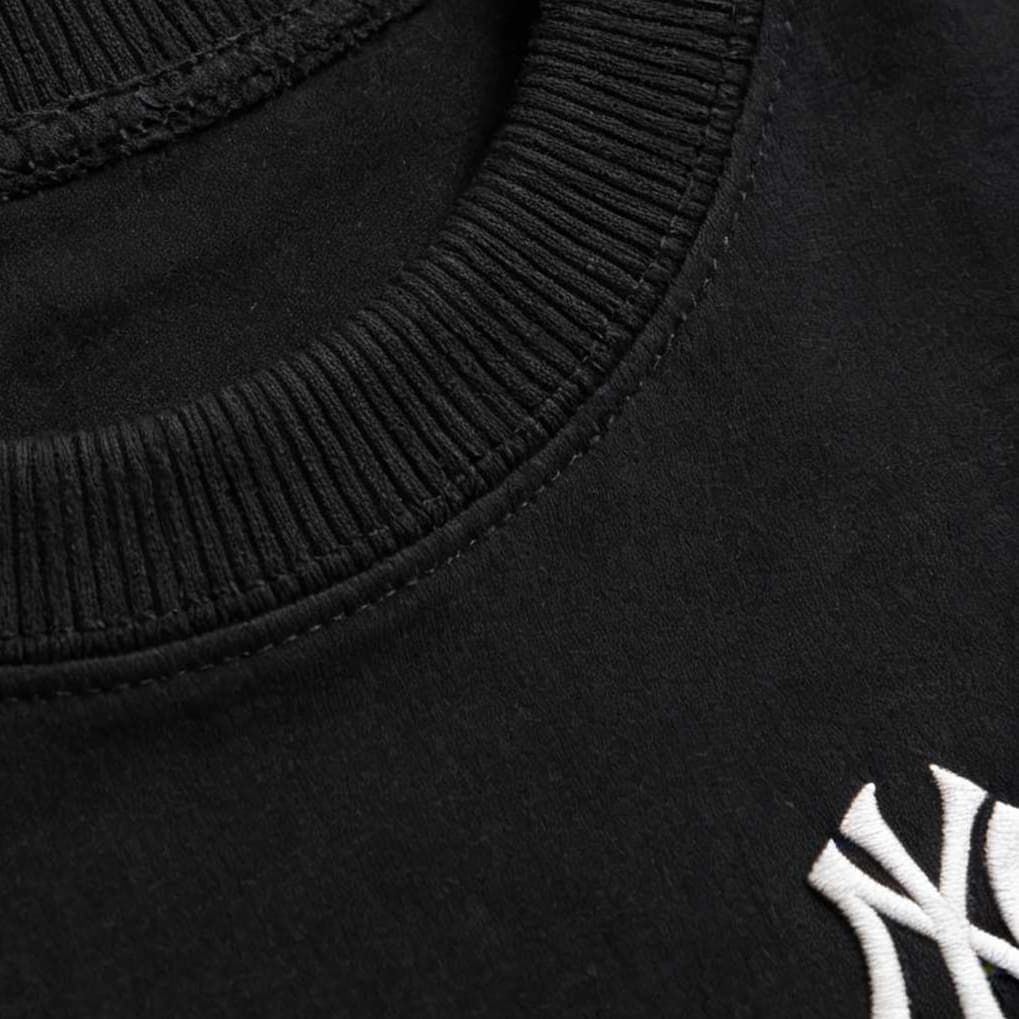 Футболка MLB Нью-Йорк Янкис Черная Унисекс Футболка - изображение 5