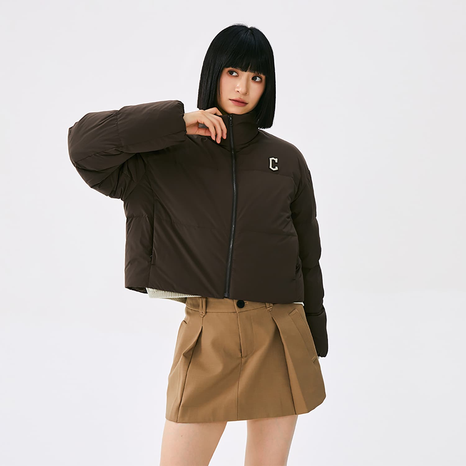 Пуховик MLB Basic Collection Cleveland Indians FW25 Пуховик Женский - изображение 5