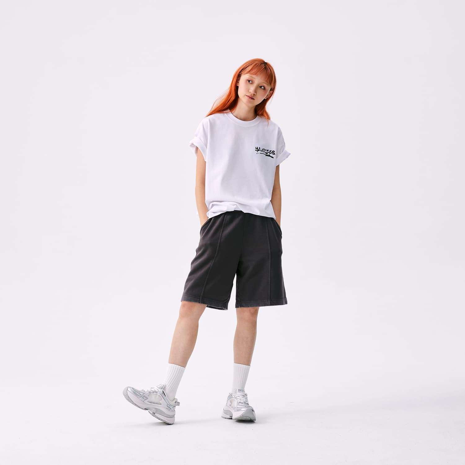Кроссовки для бега MLB Chunky Jogger Low Топ Повседневные беговые кроссовки Унисекс Белый - изображение 6