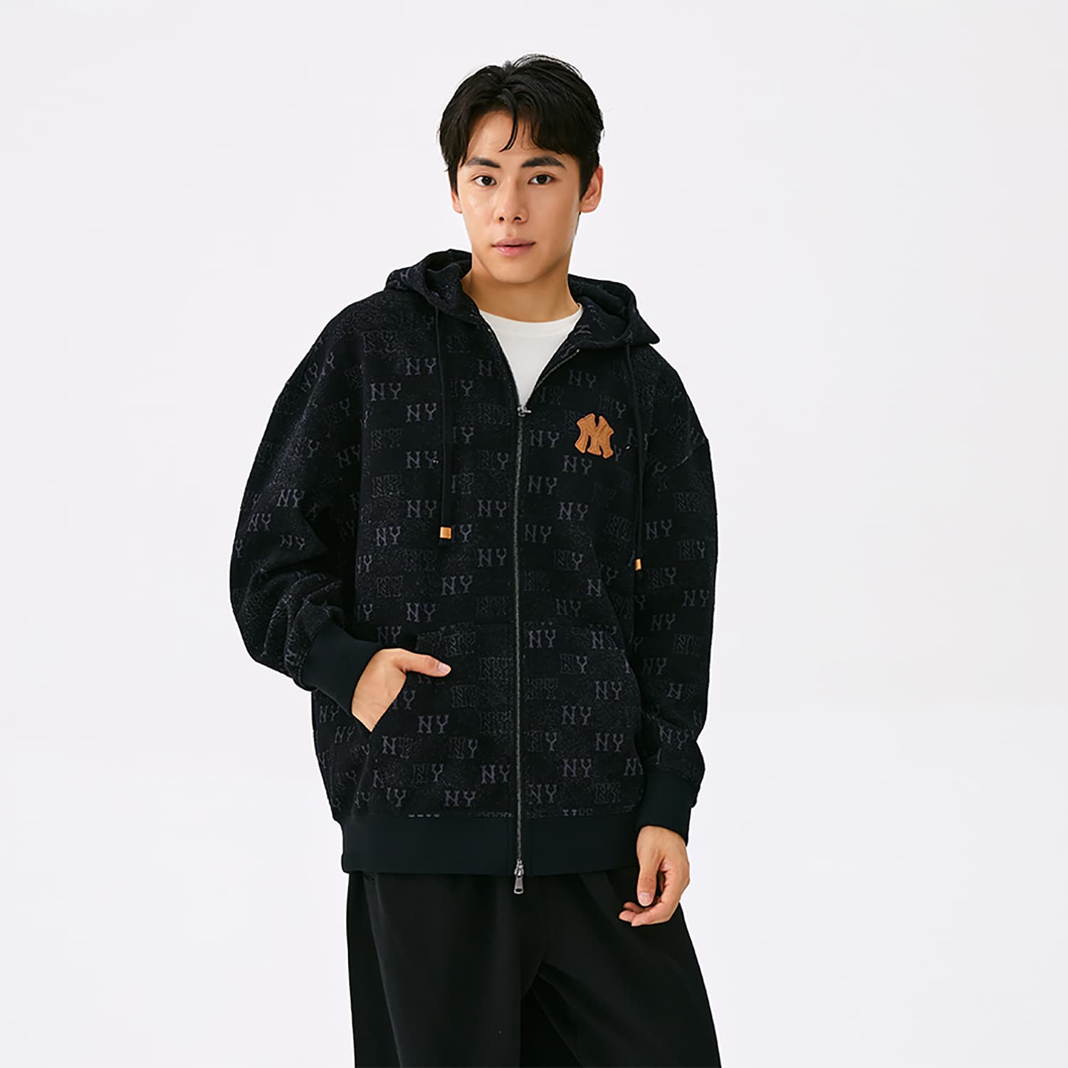 Худи MLB MONOGRAM 25FW Толстовка Унисекс - изображение 6