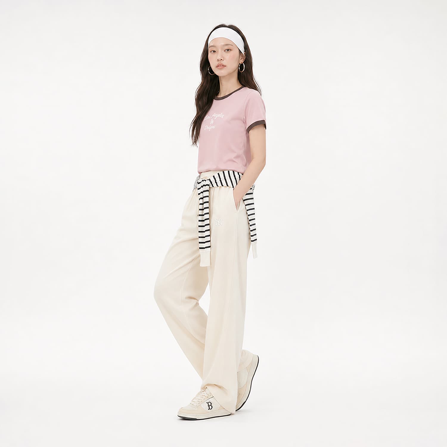 Штаны mlb New York Yankees Basic Collection SS26 Повседневные брюки Женские - изображение 2