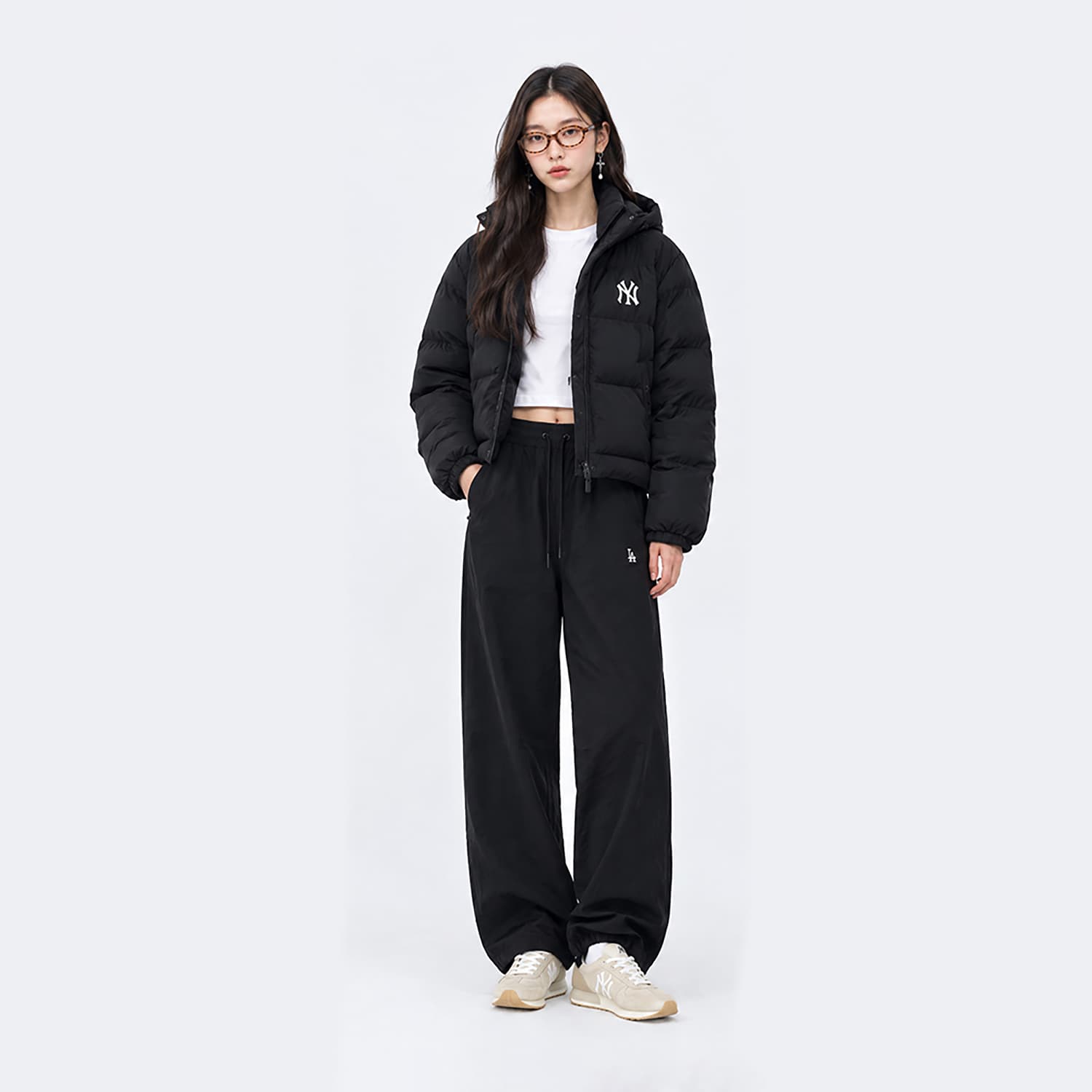 Зимняя куртка MLB New York Yankees New York Yankees Черный Унисекс Пуховики - изображение 6