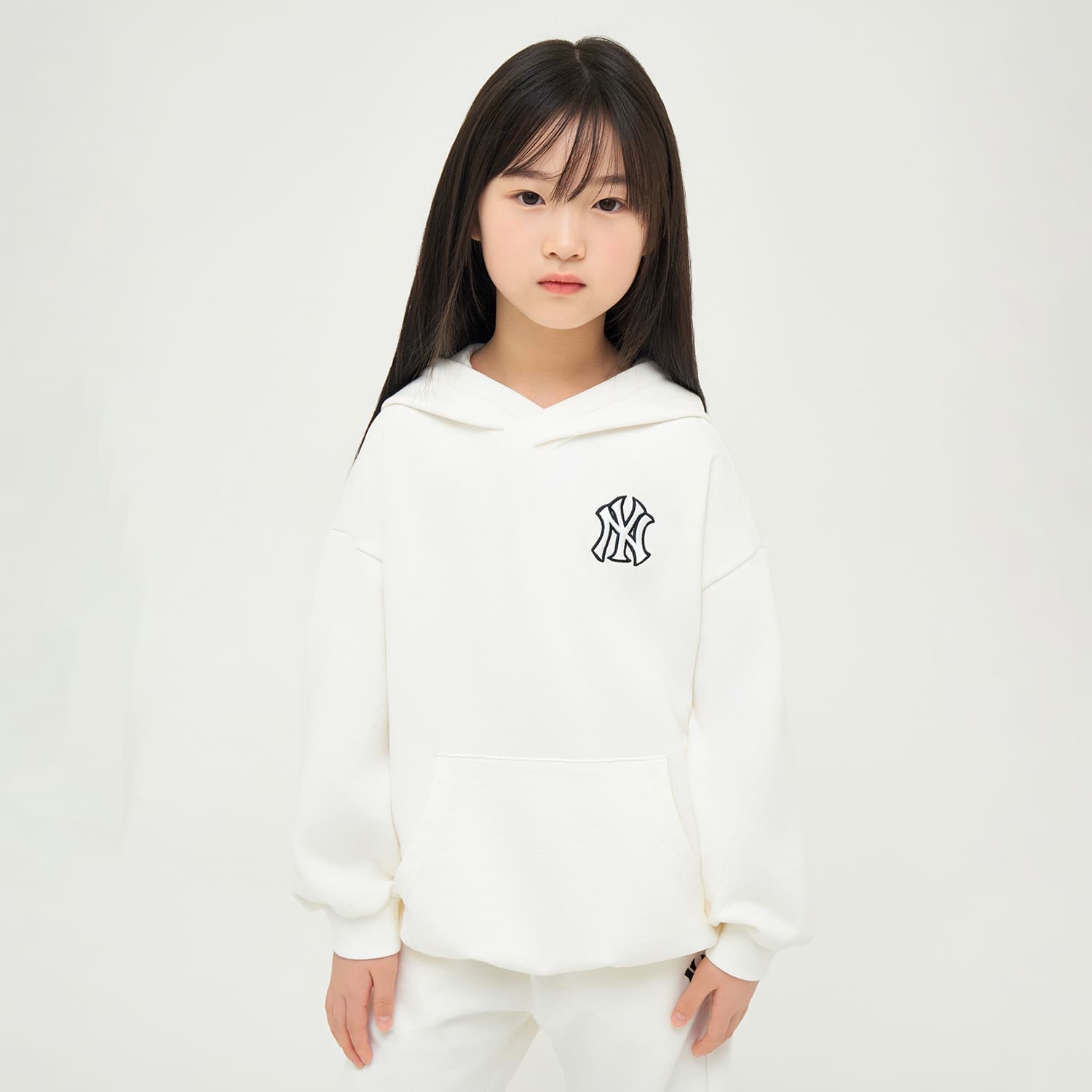 MLB Толстовка New York Yankees FW24 Кремовая Детский - изображение 6