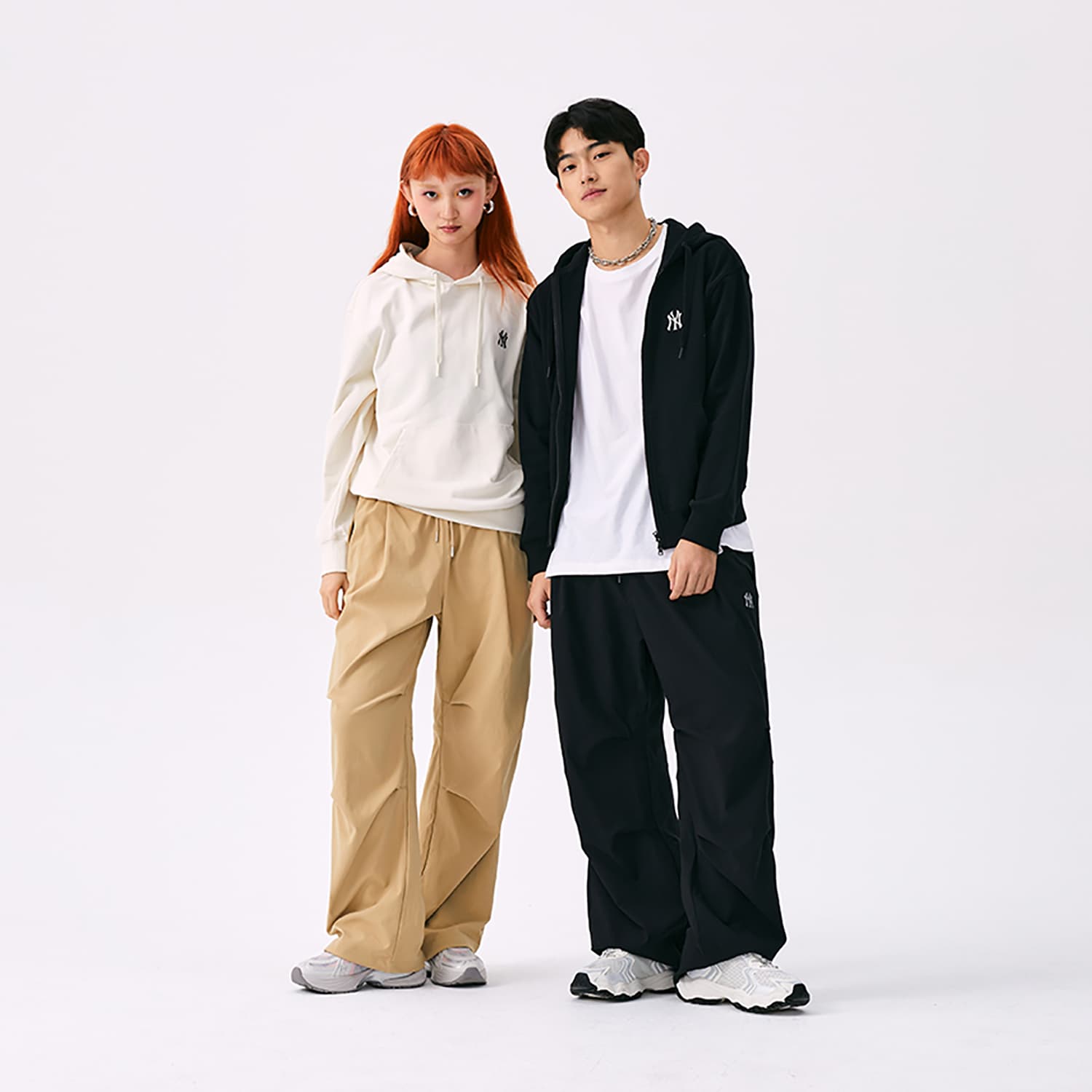 Штаны MLB New York Yankees Basic Collection SS25 Повседневные Штаны Мужские Черные - изображение 3