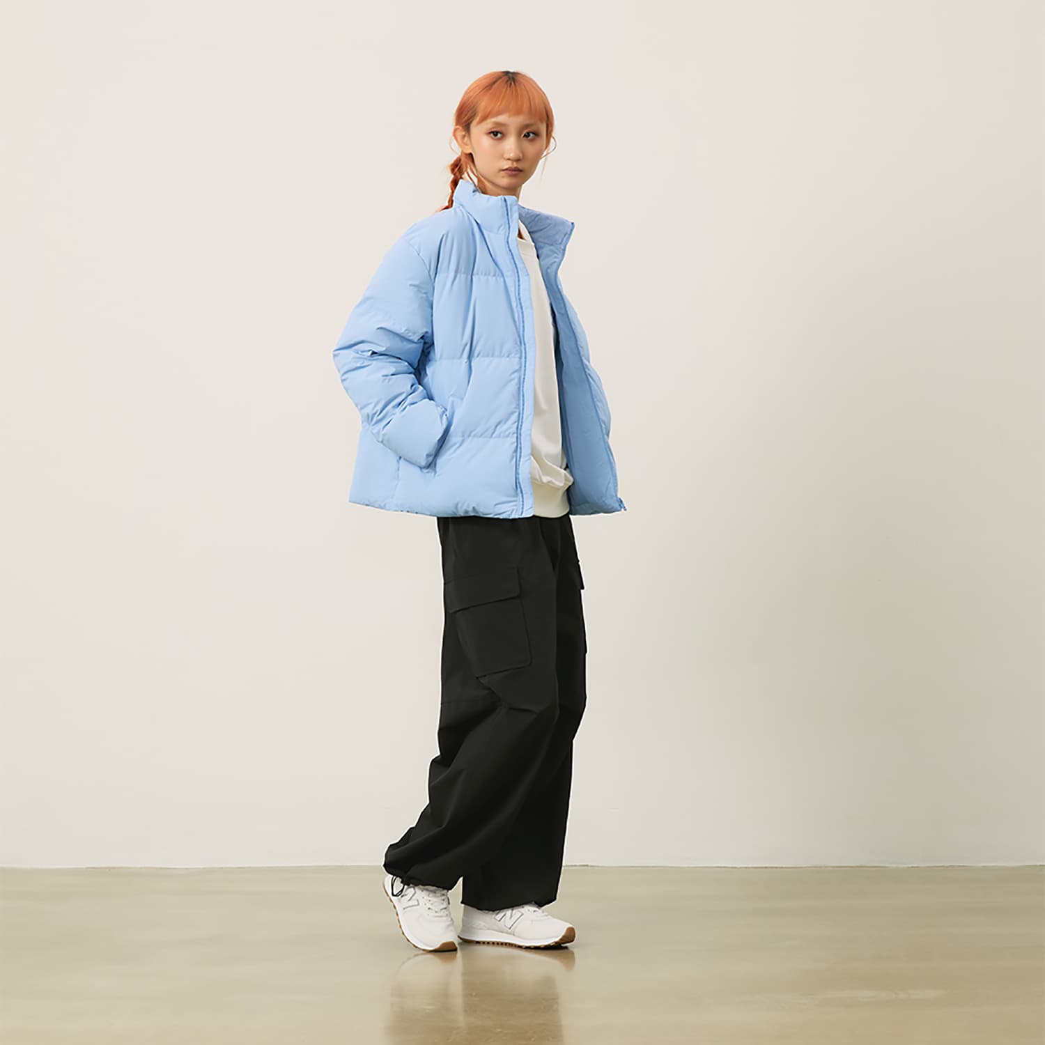 Зимняя куртка MLB Los Angeles Dodgers Basic Collection FW24 Пуховик Унисекс Небесно-синий - изображение 6