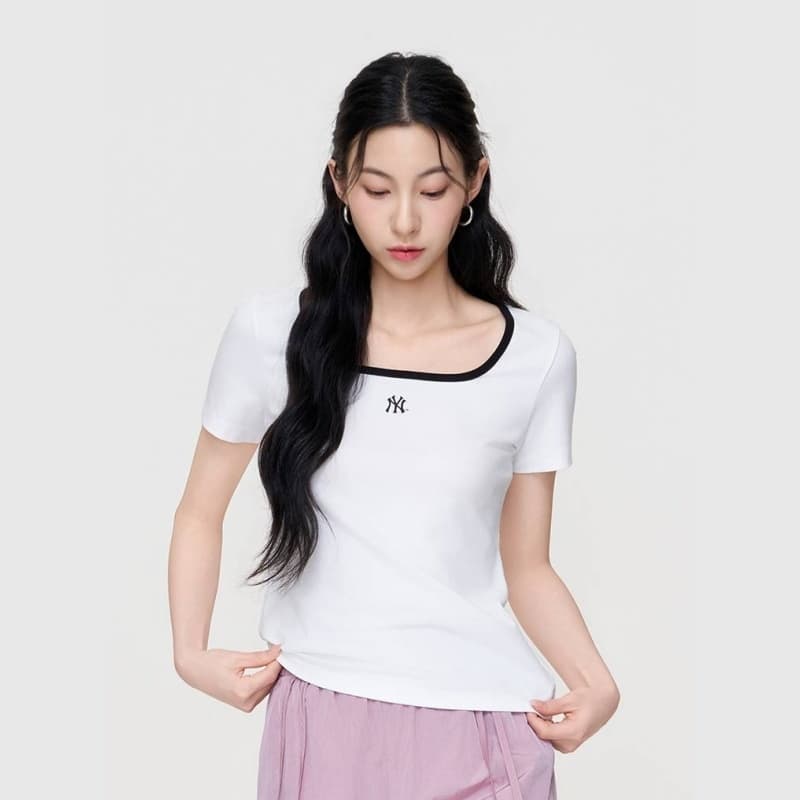 Футболка MLB New York Yankees Basic Collection T-рубашка Женская - изображение 3