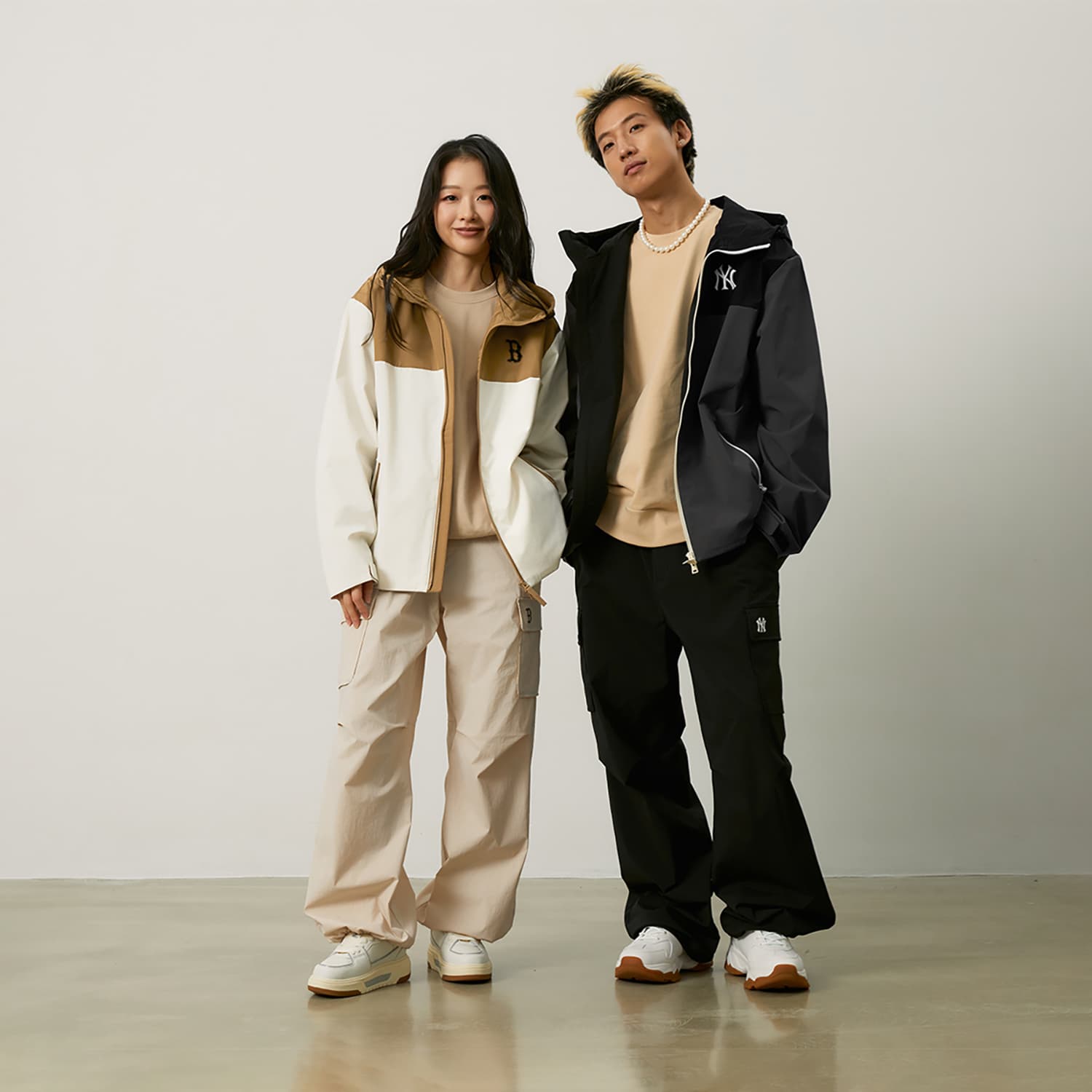 Куртка mlb New York Yankees Basic Collection 24FW Куртка Унисекс Угольно-серый - изображение 7