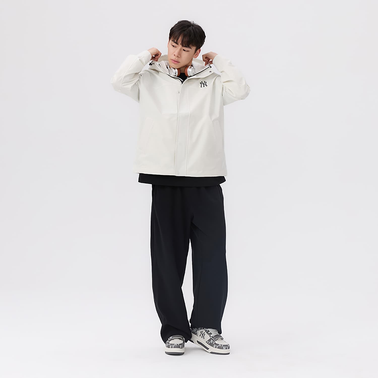 Куртка mlb New York Yankees Basic Collection SS26 Ветрозащитный Куртка Унисекс - изображение 7