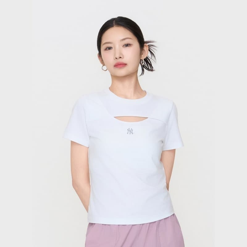 Футболка MLB New York Yankees Basic Collection T-рубашка Женская - изображение 3