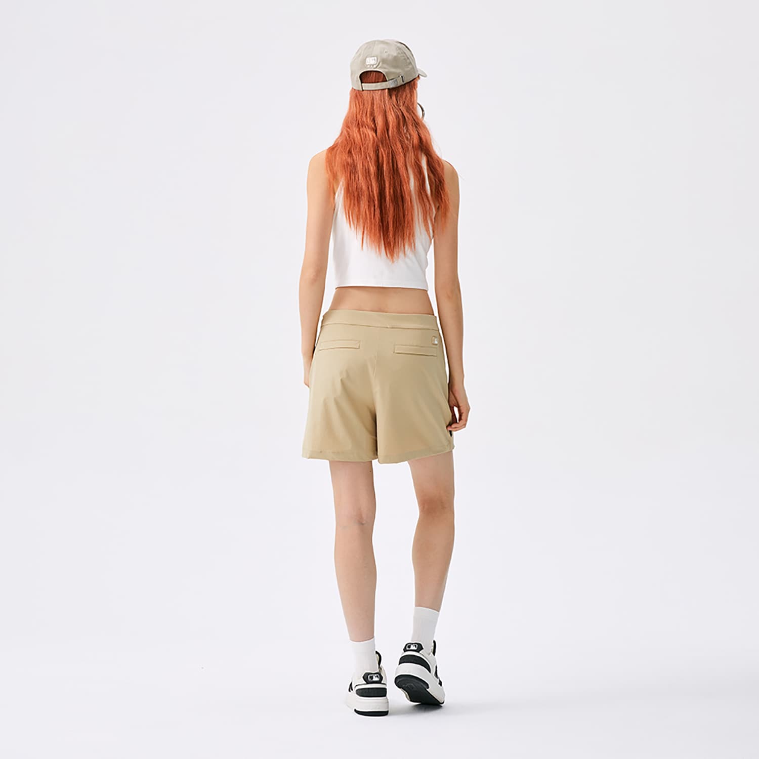 Юбка MLB New York Yankees Basic Collection SS25 Повседневные шорты Женские Песок - изображение 5