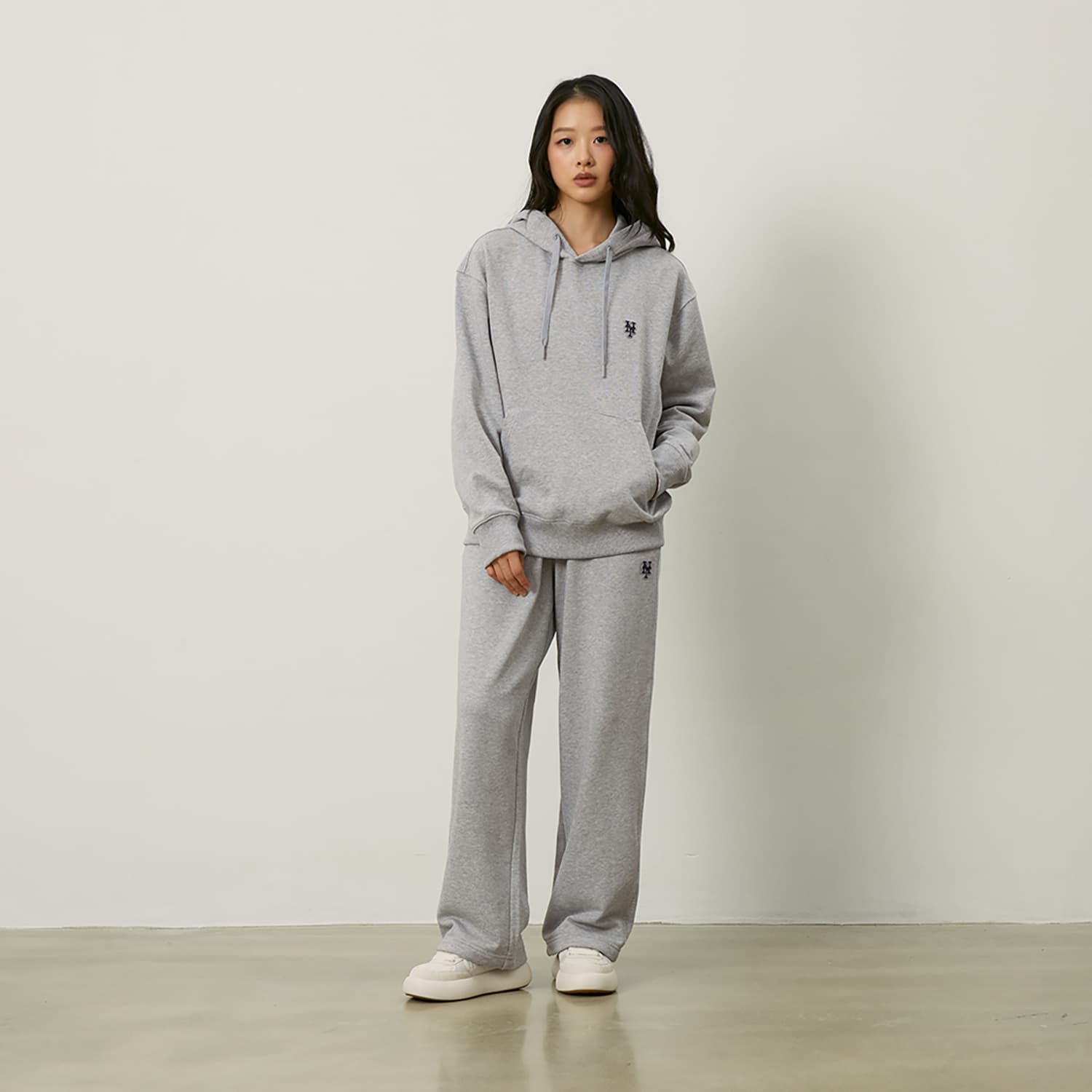 Штаны mlb Basic Collection New York Mets FW24 Повседневные брюки Unisex Light Серый - изображение 5