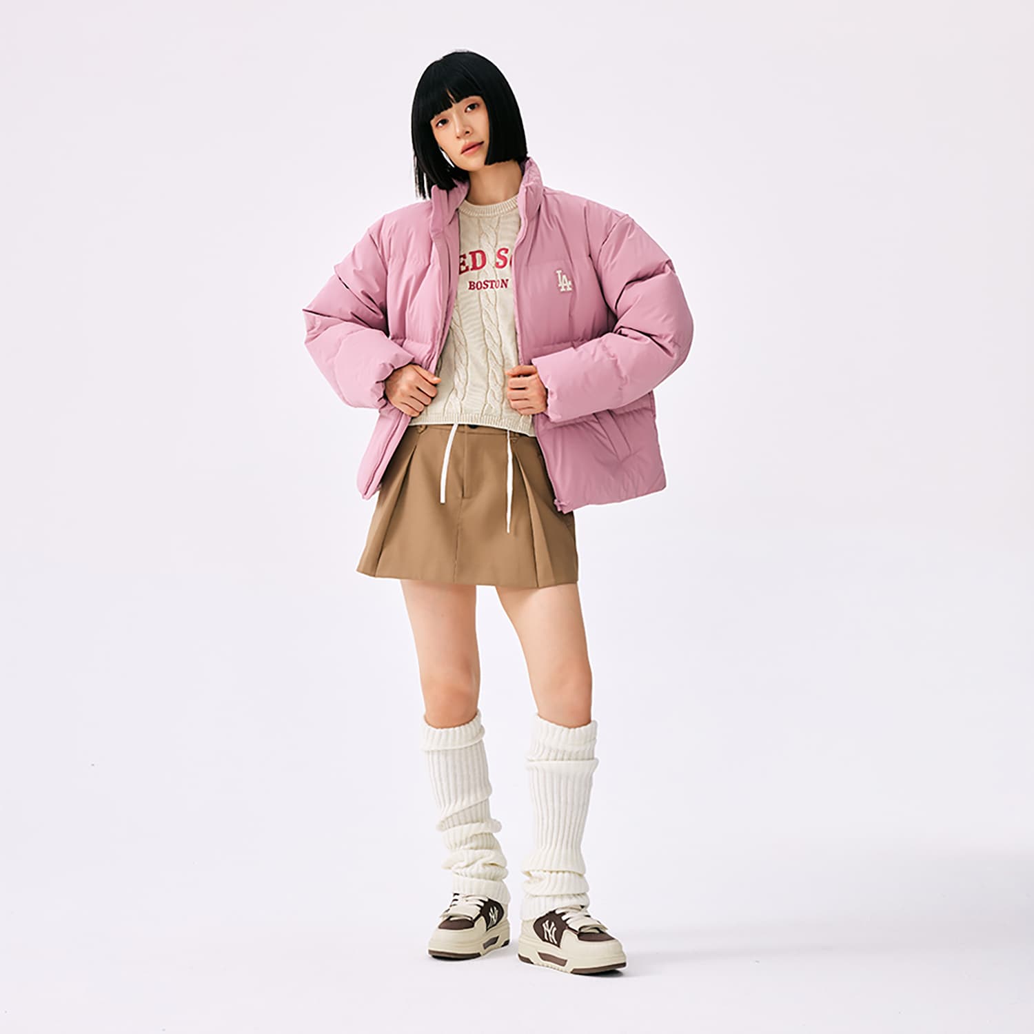 Зимняя куртка MLB Los Angeles Dodgers Basic Collection FW25 Пуховик Унисекс - изображение 6