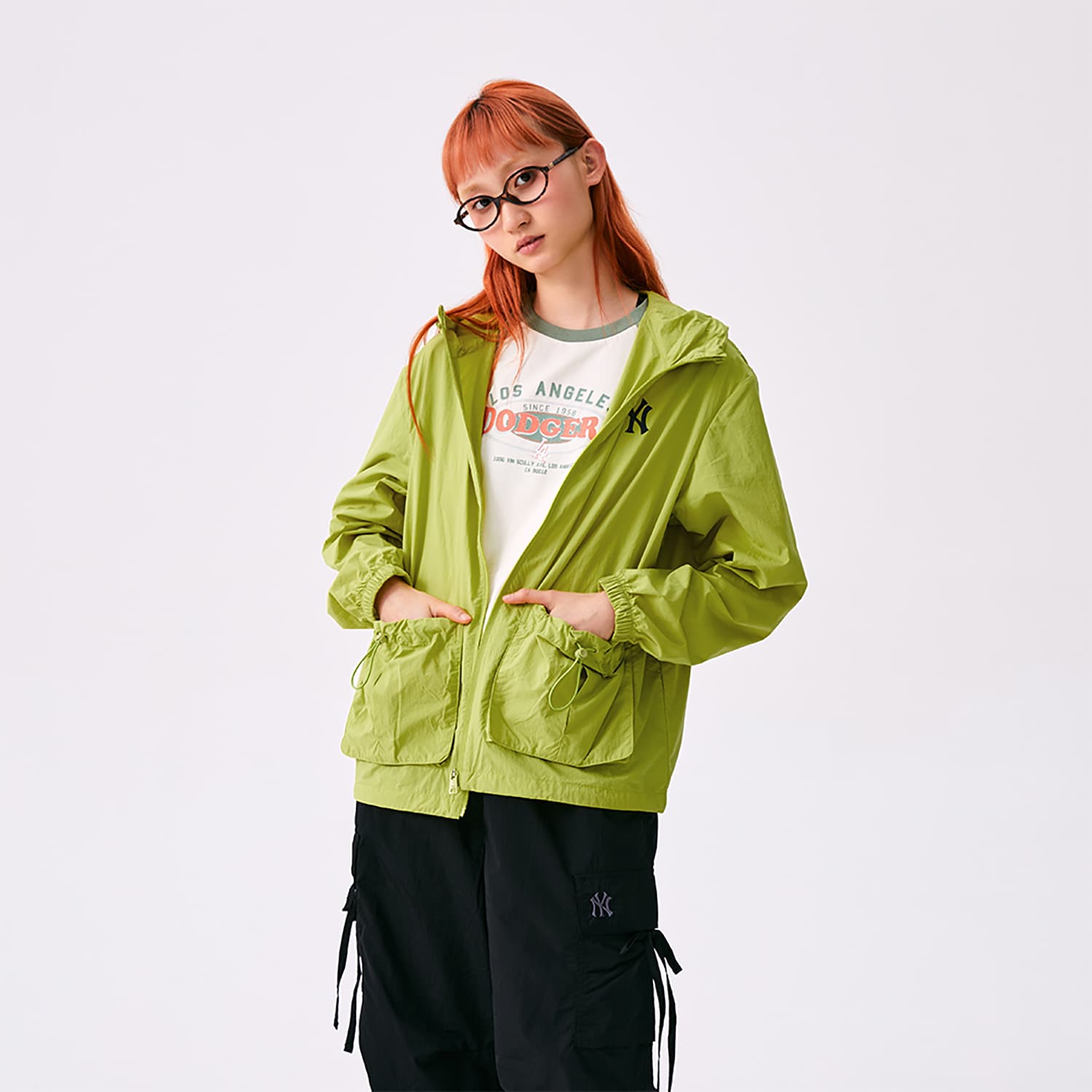Куртка mlb New York Yankees Basic Collection Ветрозащитный Куртка Унисекс - изображение 5