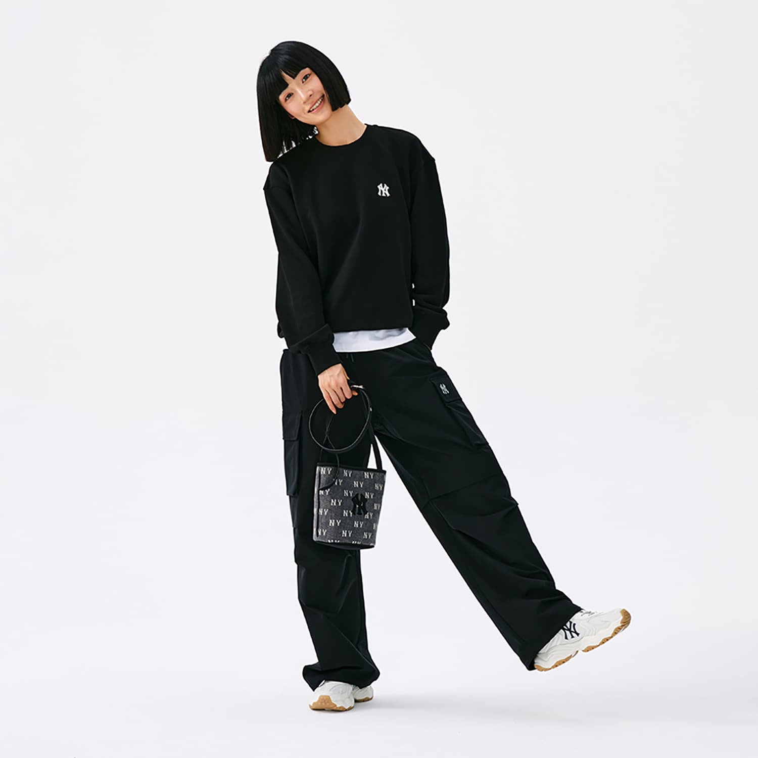 Кофта mlb New York Yankees Basic Collection Свитшот Унисекс Стандартный черный - изображение 7