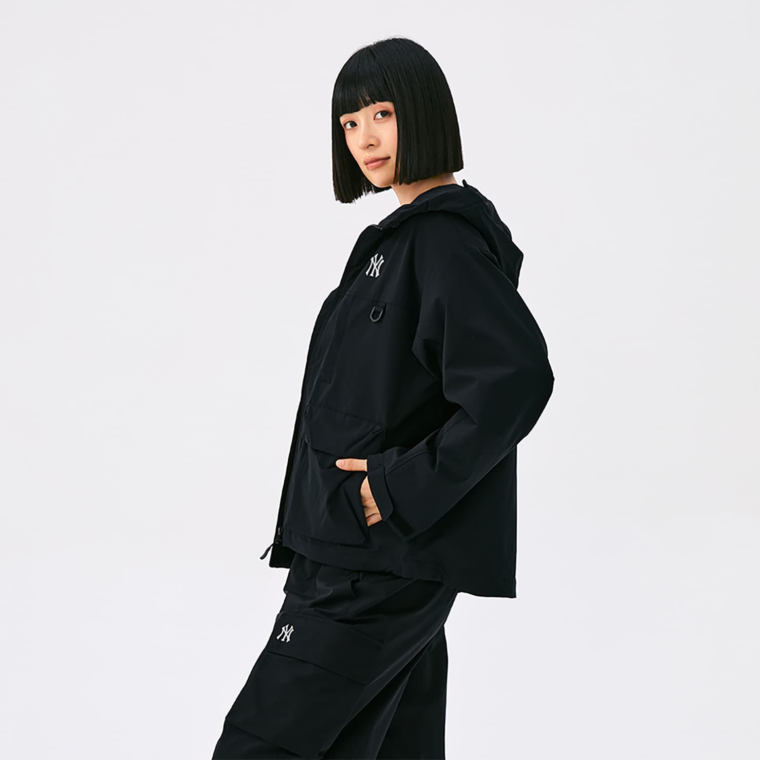 Куртка mlb New York Yankees Basic Collection Куртка Унисекс Стандартный черный - изображение 3