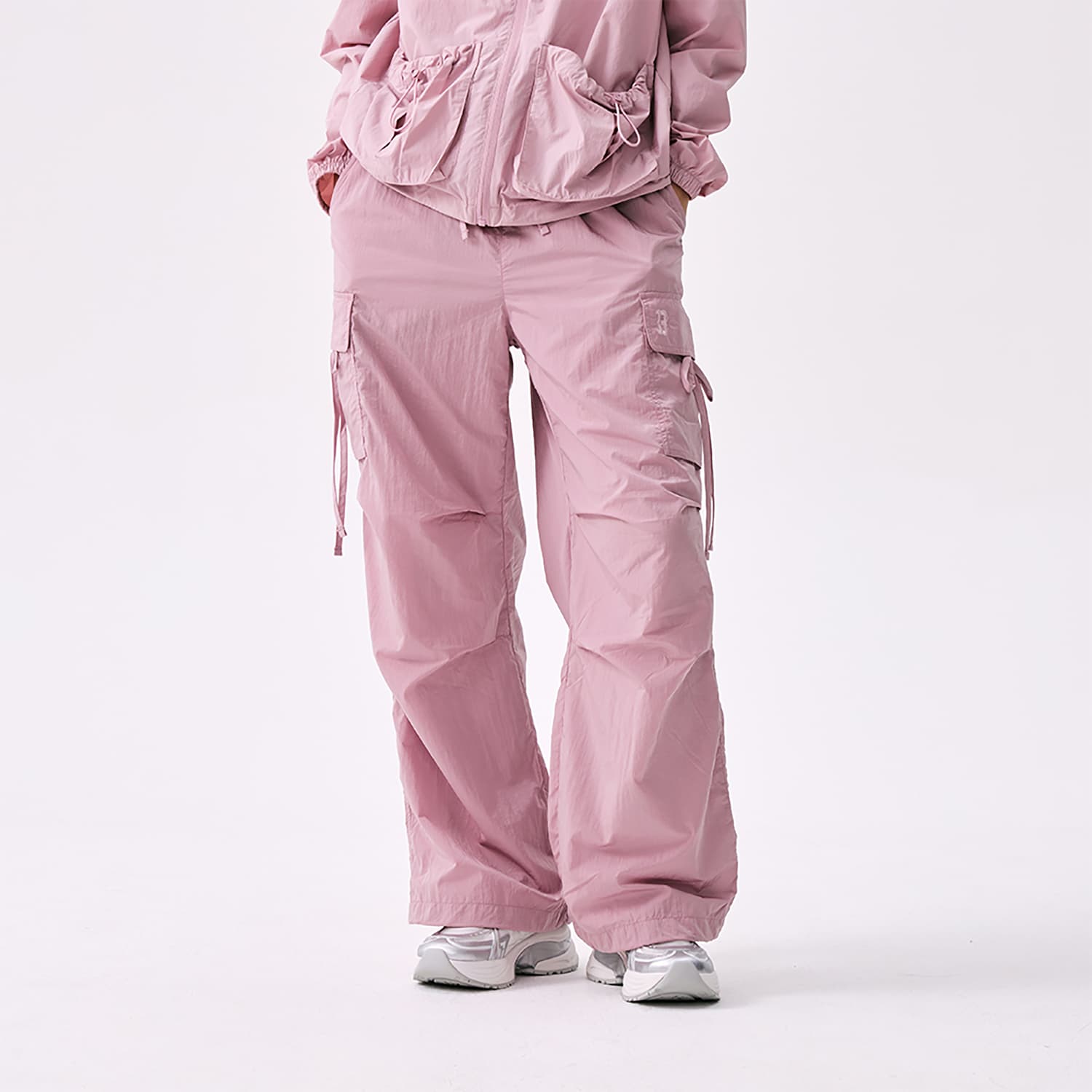 MLB Boston Red Sox Basic Collection SSS25 Карго Брюки Женские Фотиния Серый Фиолетовый - изображение 5