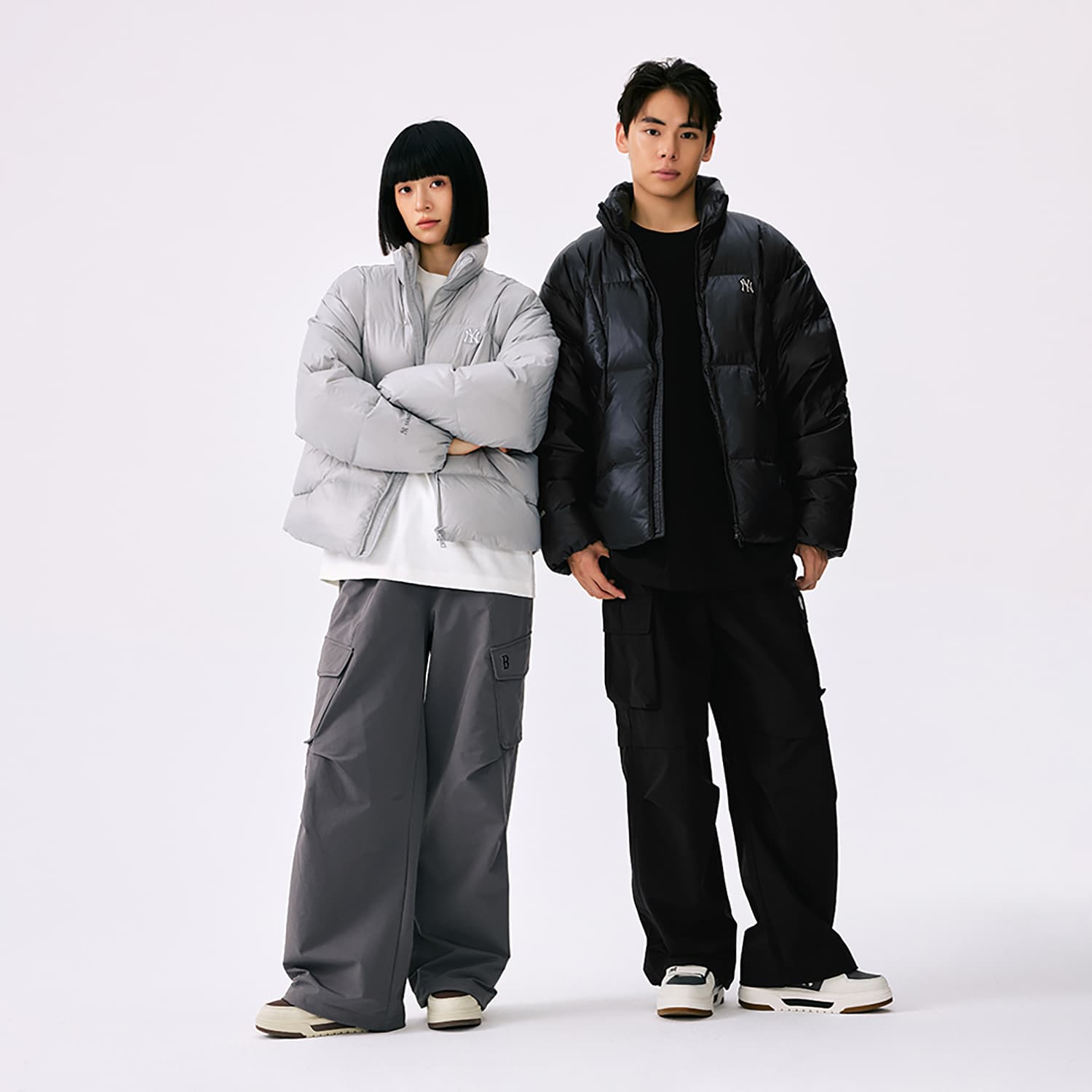 Зимняя куртка mlb New York Yankees Basic Collection fw25 Пуховик Унисекс - изображение 7