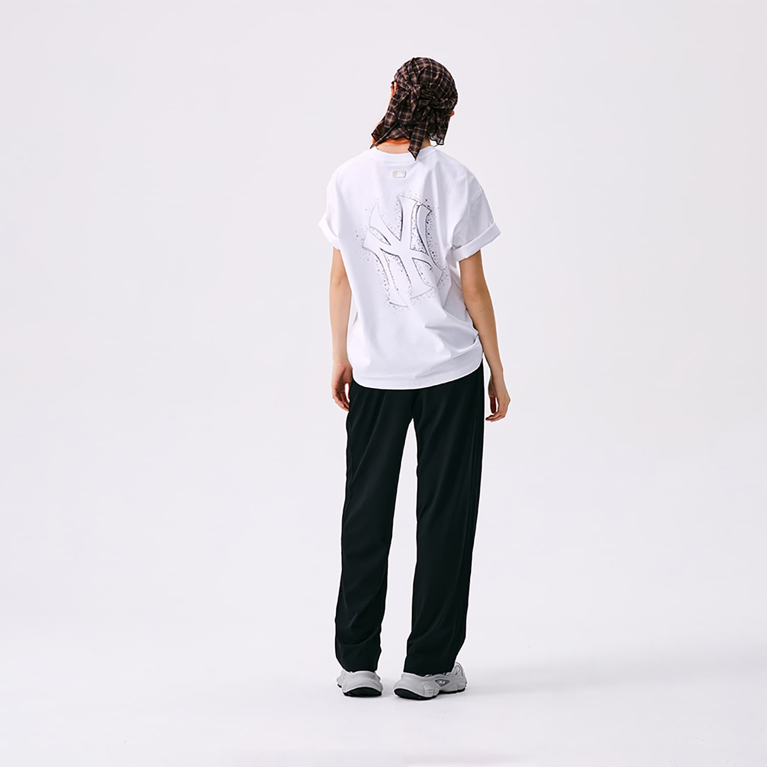 Штаны MLB New York Yankees Basic Collection SS25 Повседневные штаны Унисекс Черные - изображение 5