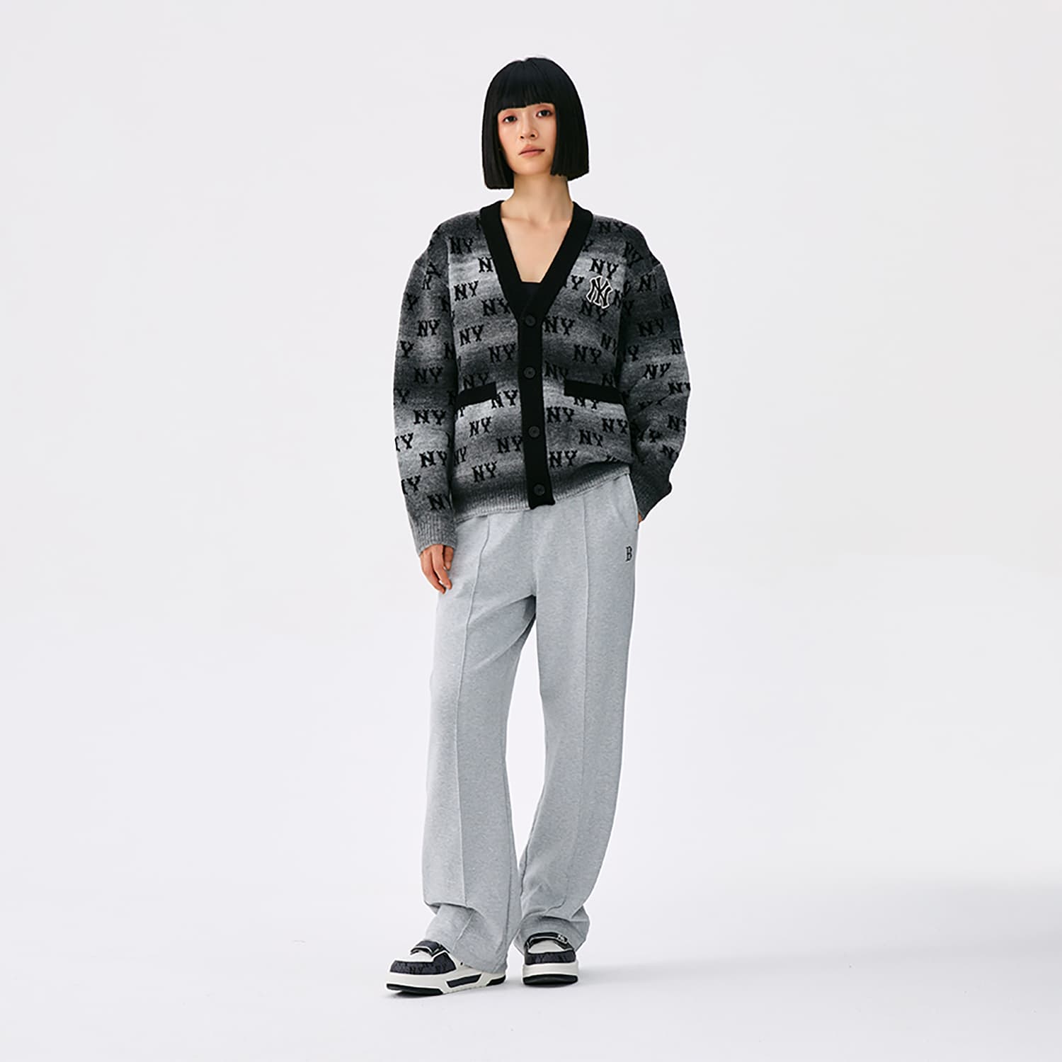 Штаны MLB Boston Red Sox Basic Collection 25FW Повседневные штаны Женские - изображение 7