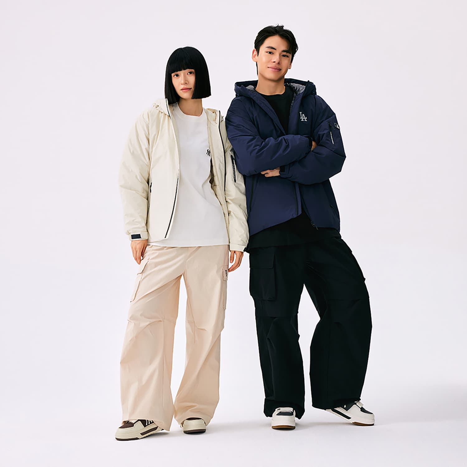 Зимняя куртка MLB Los Angeles Dodgers Basic Collection FW25 Пуховик Унисекс - изображение 7