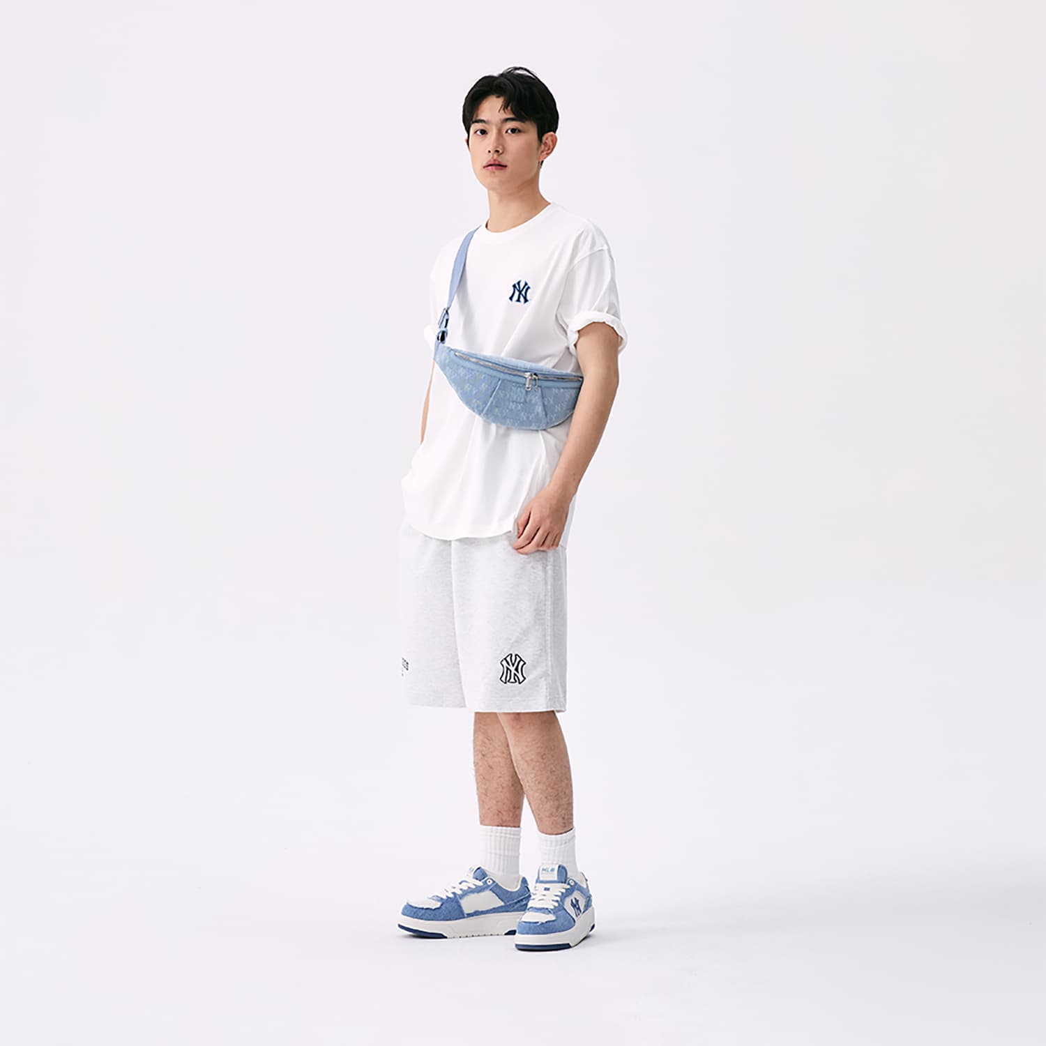 Поясная сумка MLB New York Yankees Monogram Хлопок Волокно - изображение 5