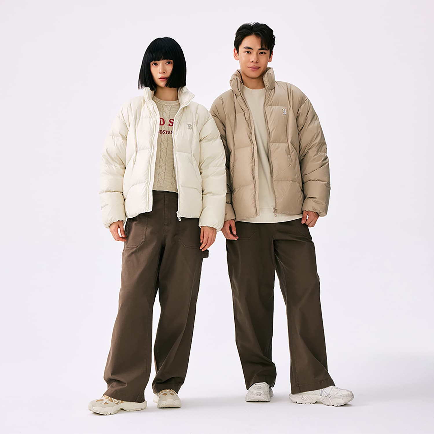 Зимняя куртка MLB Boston Red Sox Basic Collection fw25 Пуховик Унисекс - изображение 7