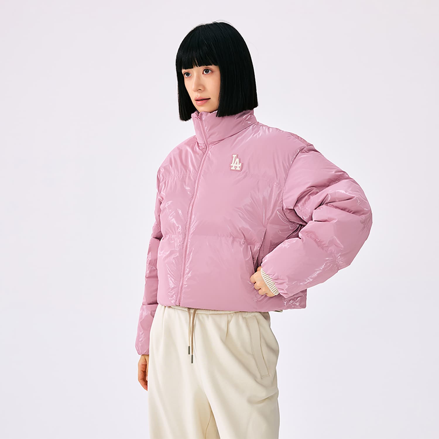 Пуховик MLB Los Angeles Dodgers Basic Collection FW25 Пуховик Женский - изображение 3