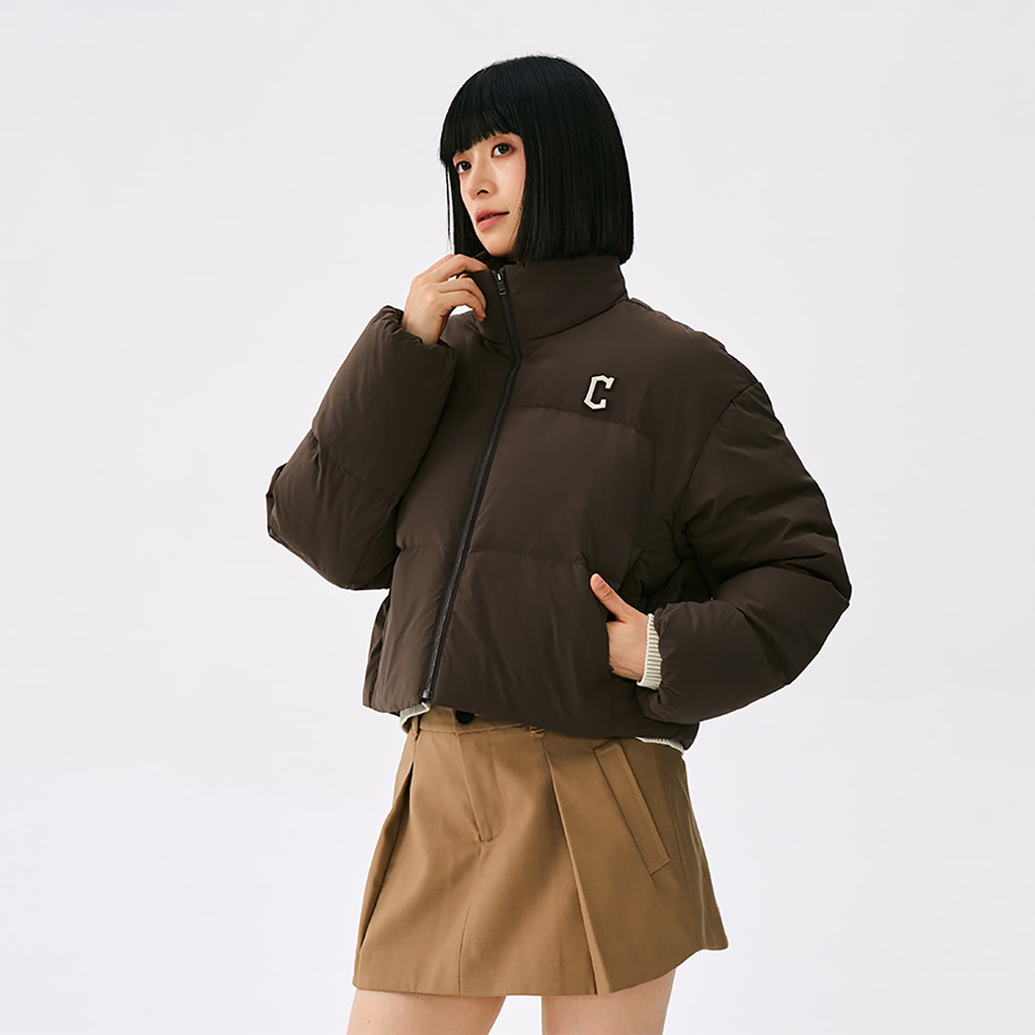 Пуховик MLB Basic Collection Cleveland Indians FW25 Пуховик Женский - изображение 6