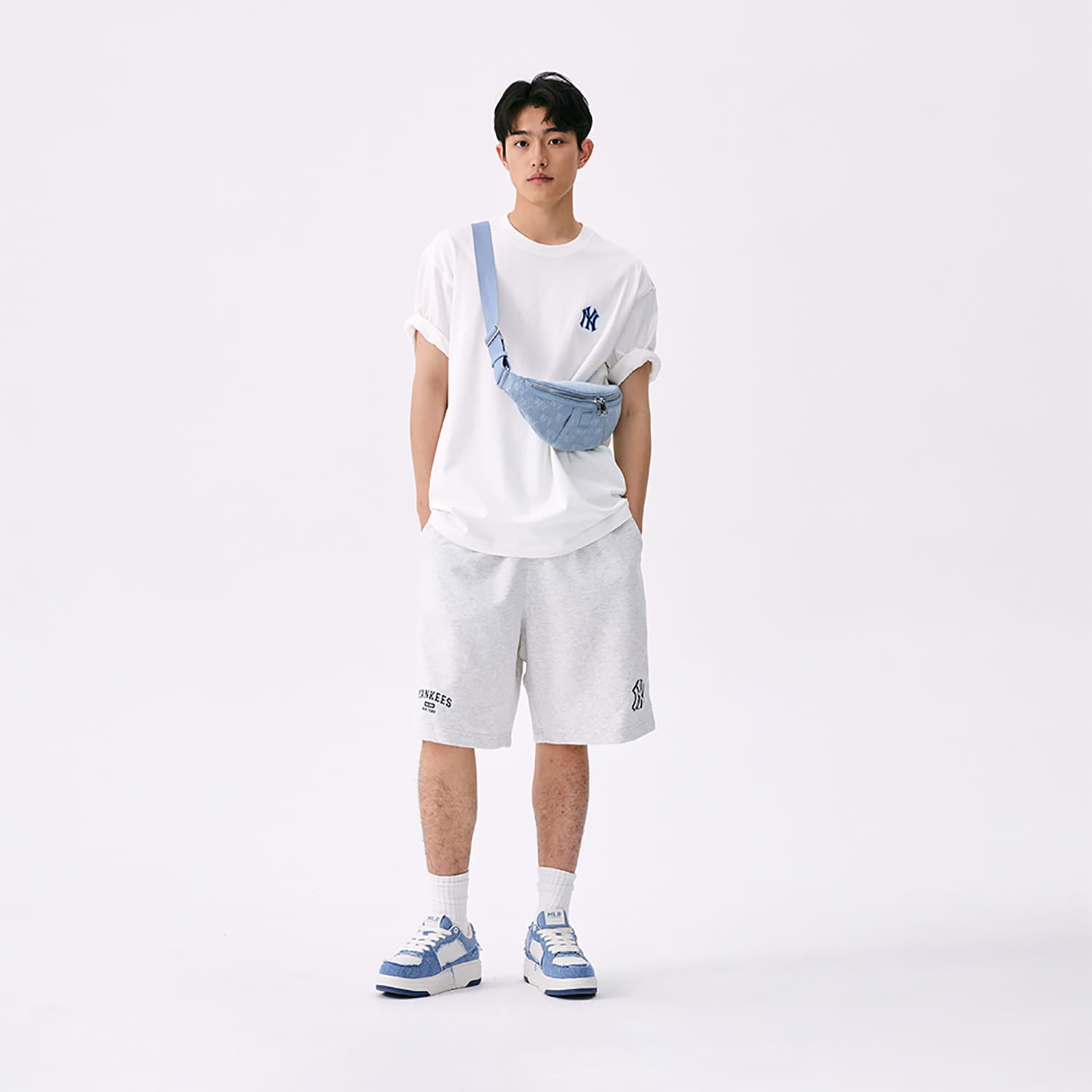 Кроссовки MLB Chunky Liner VINTAGE DENIM - изображение 4