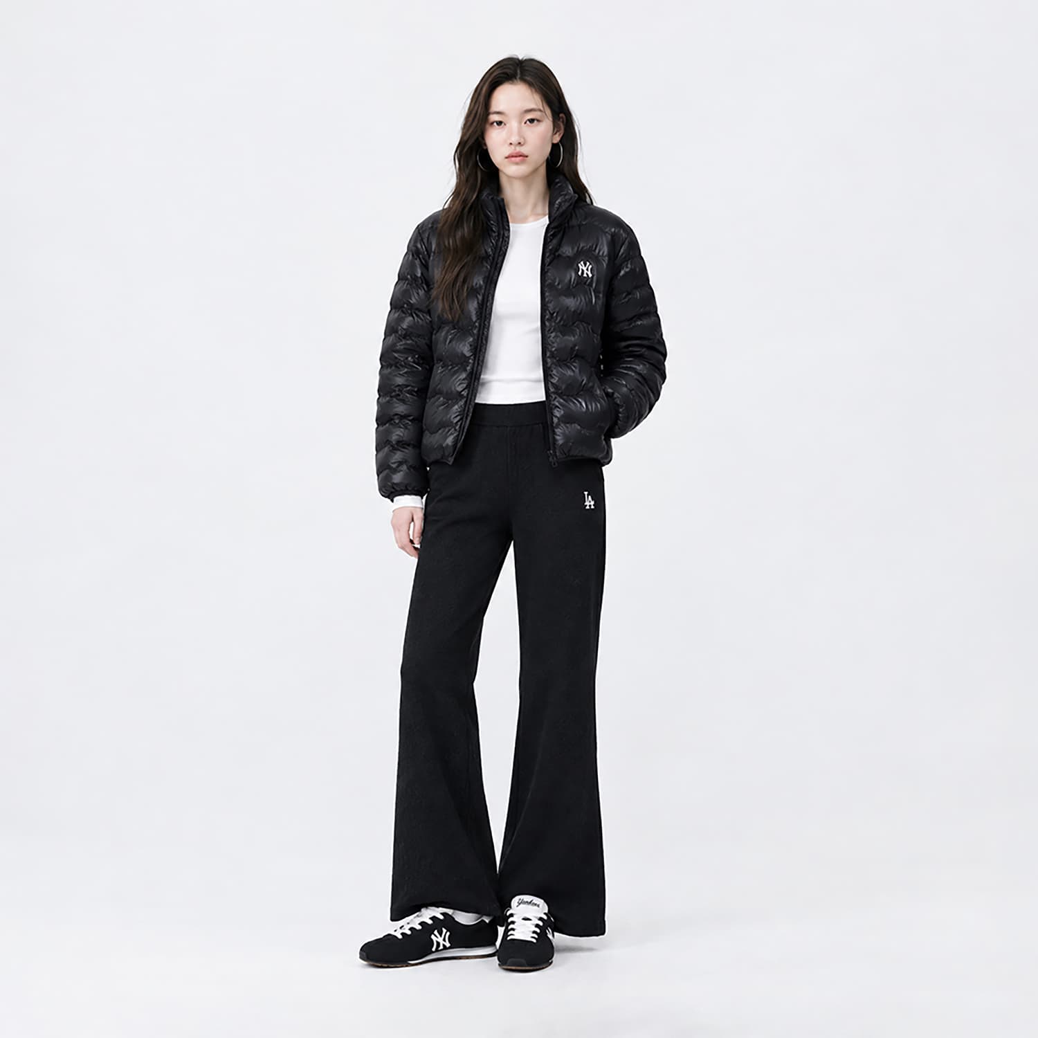 Пуховик mlb New York Yankees Basic Collection FW26 Пуховик Женские - изображение 5