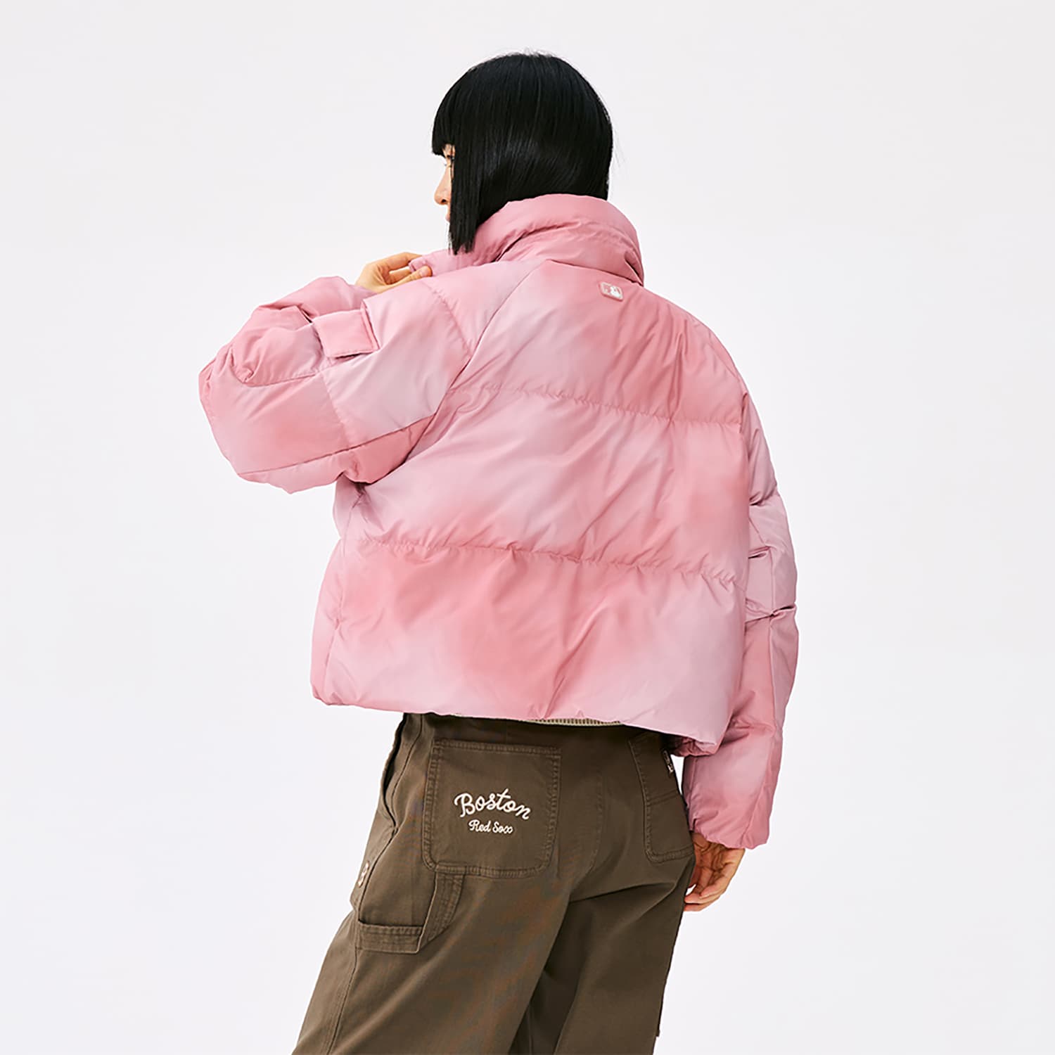 Пуховик MLB New York Yankees Basic Collection 25FW Пуховик Женский - изображение 3